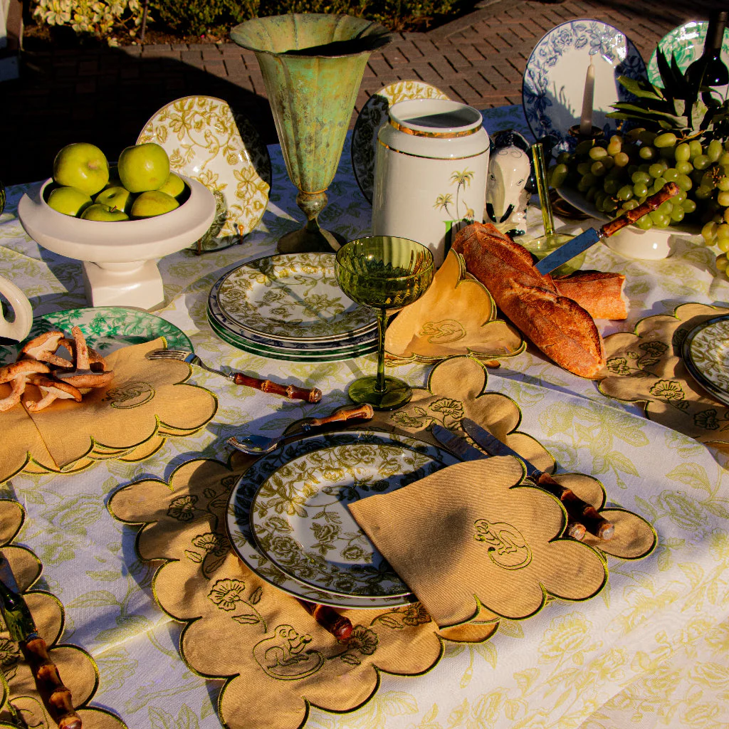 Sunlit Moss Placemat - Set of 4 - Image 10