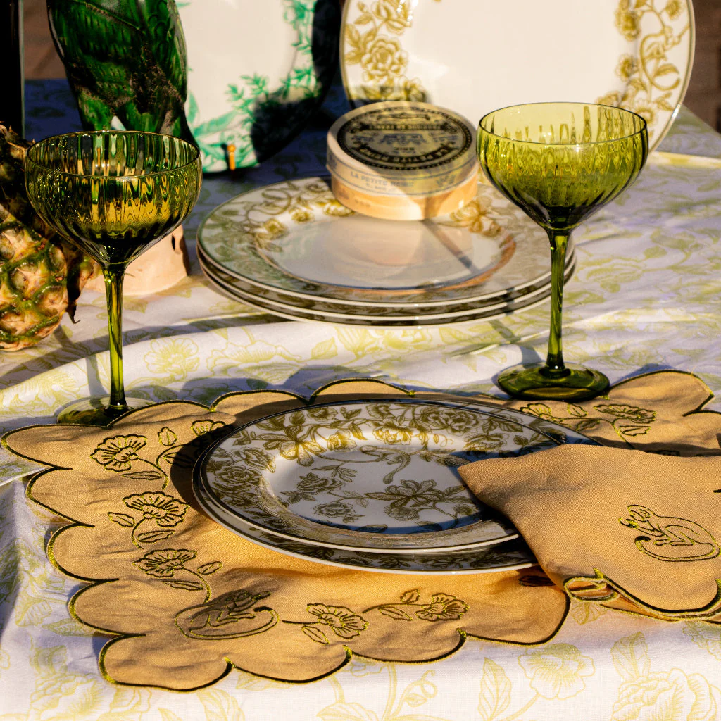 Sunlit Moss Placemat - Set of 4 - Image 3