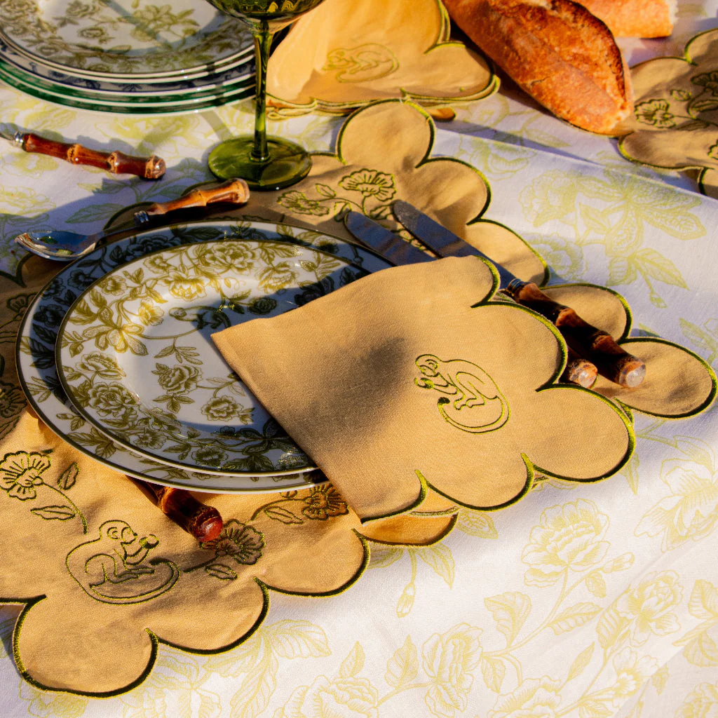 Sunlit Moss Placemat - Set of 4 - Image 4