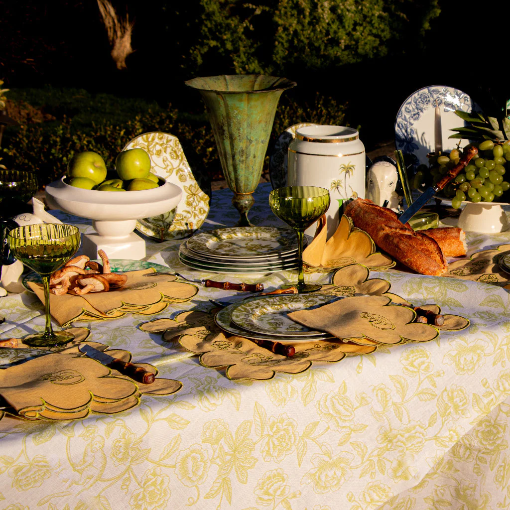 Sunlit Moss Placemat - Set of 4 - Image 7