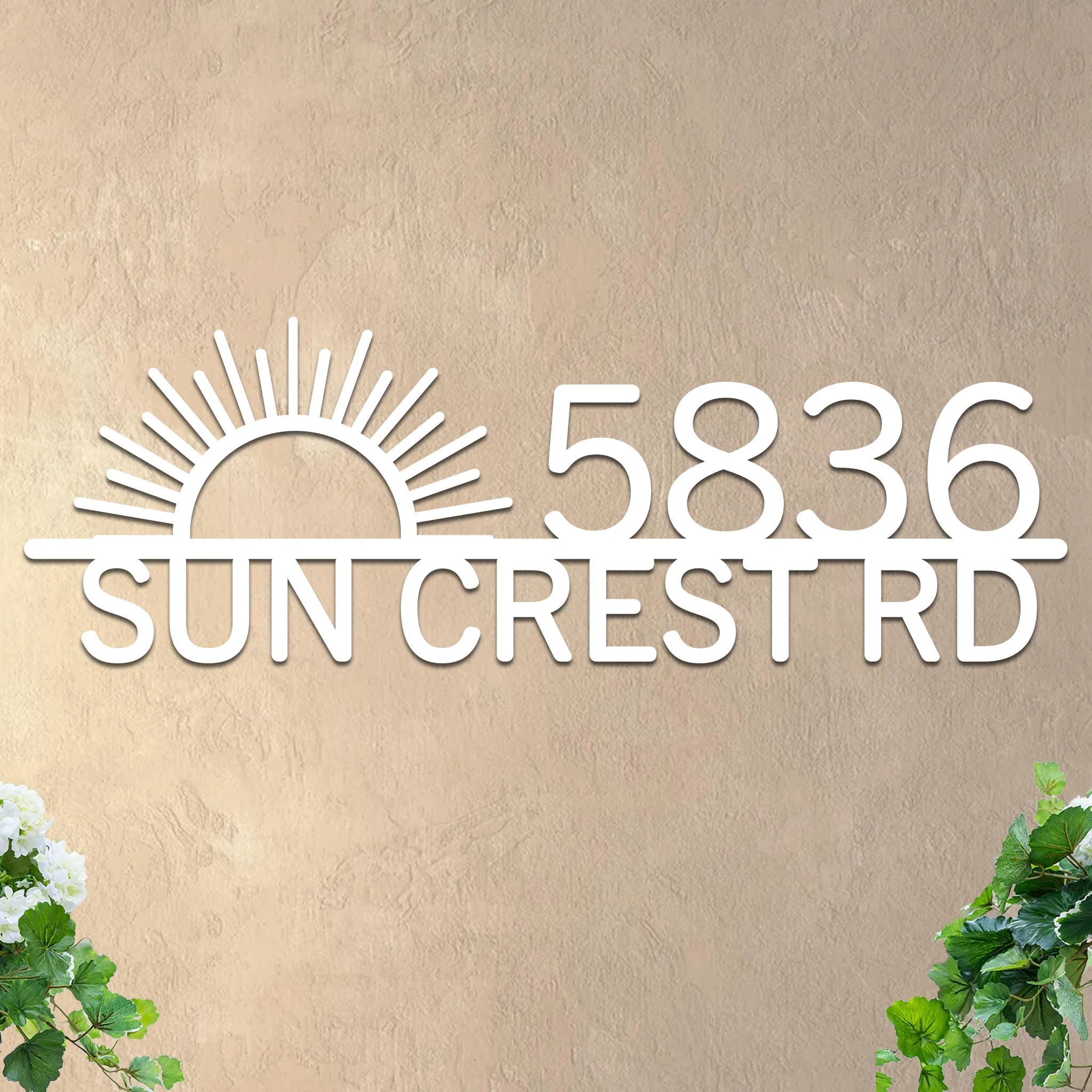 Sunrise Address Sign - Image 2
