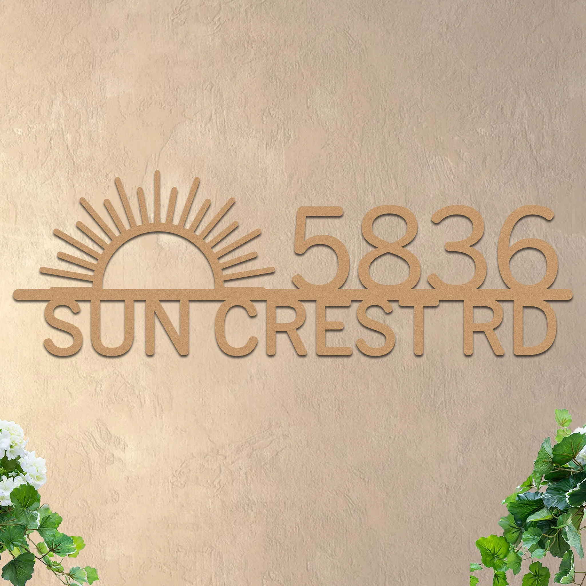 Sunrise Address Sign - Image 3