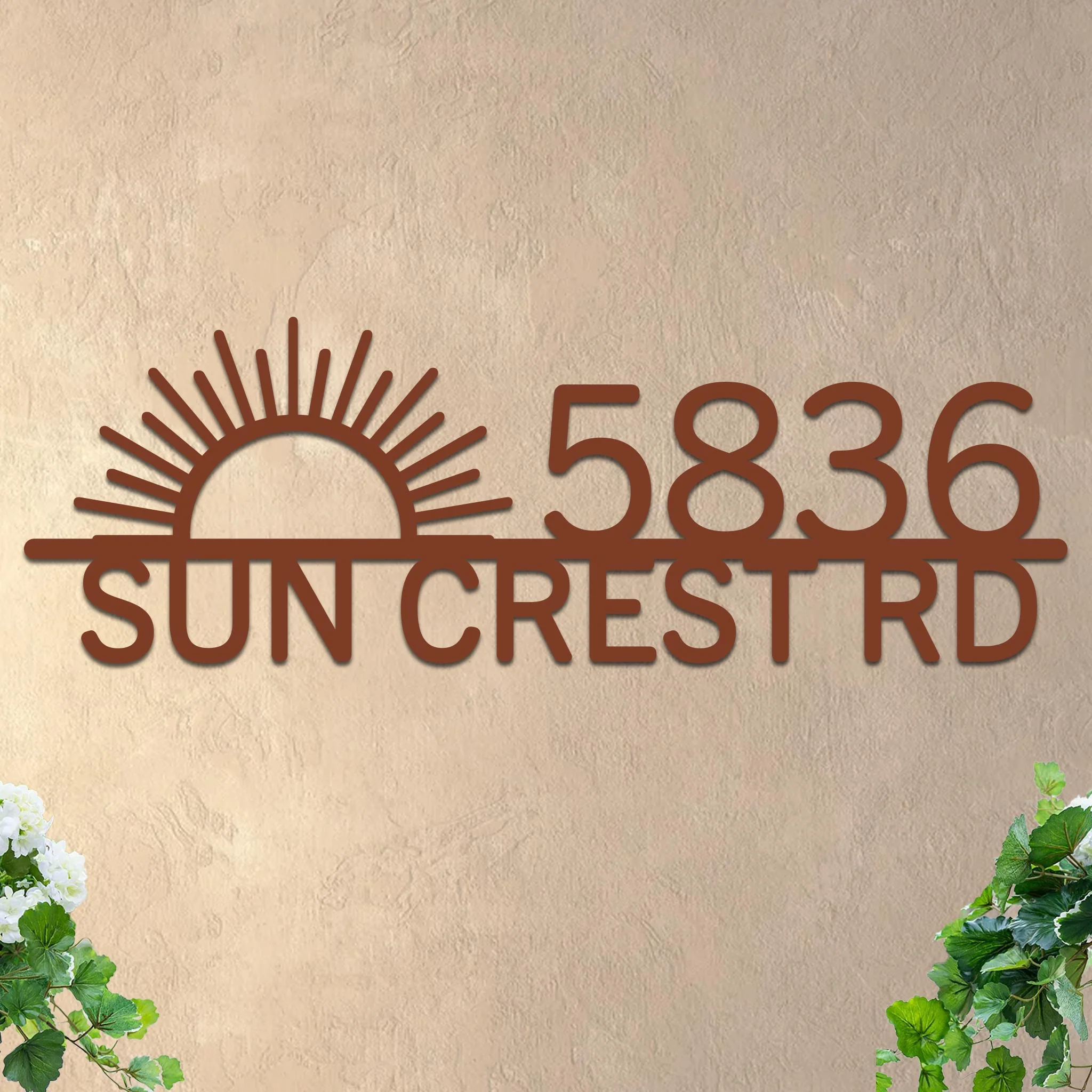 Sunrise Address Sign - Image 4