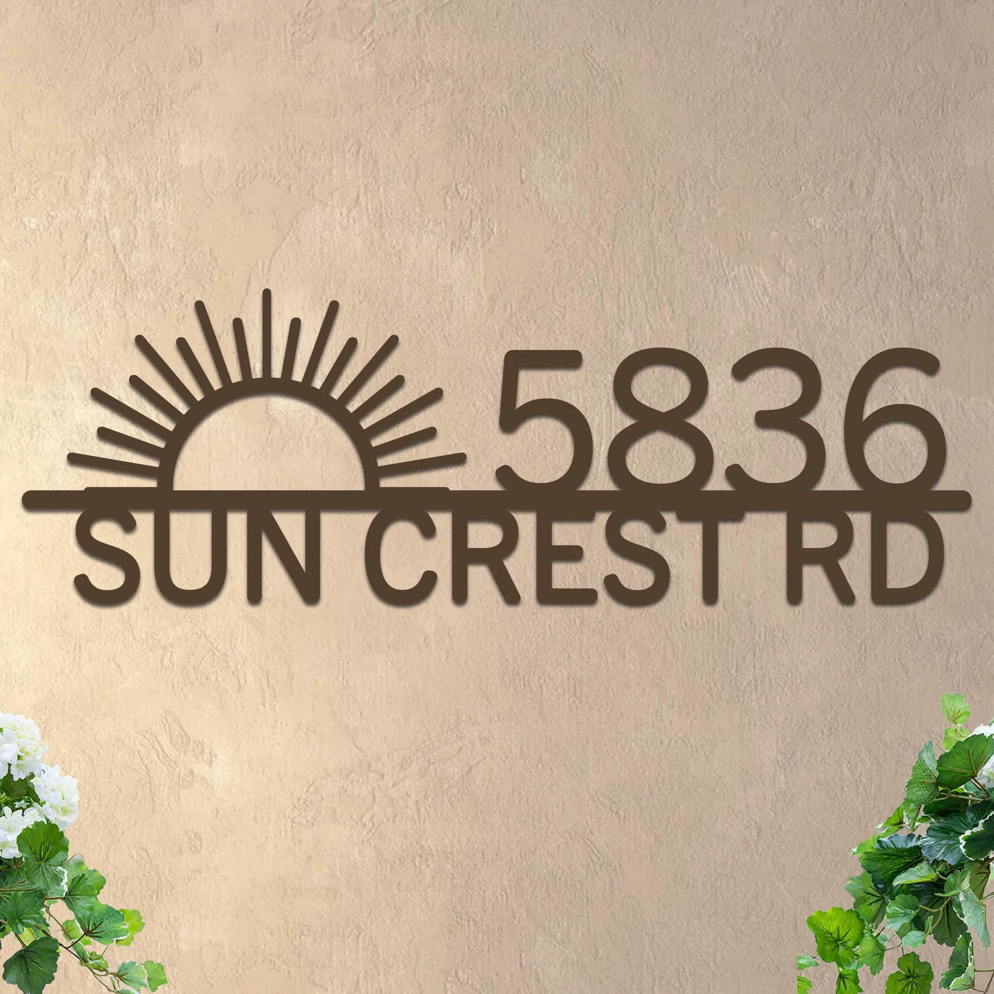 Sunrise Address Sign - Image 5