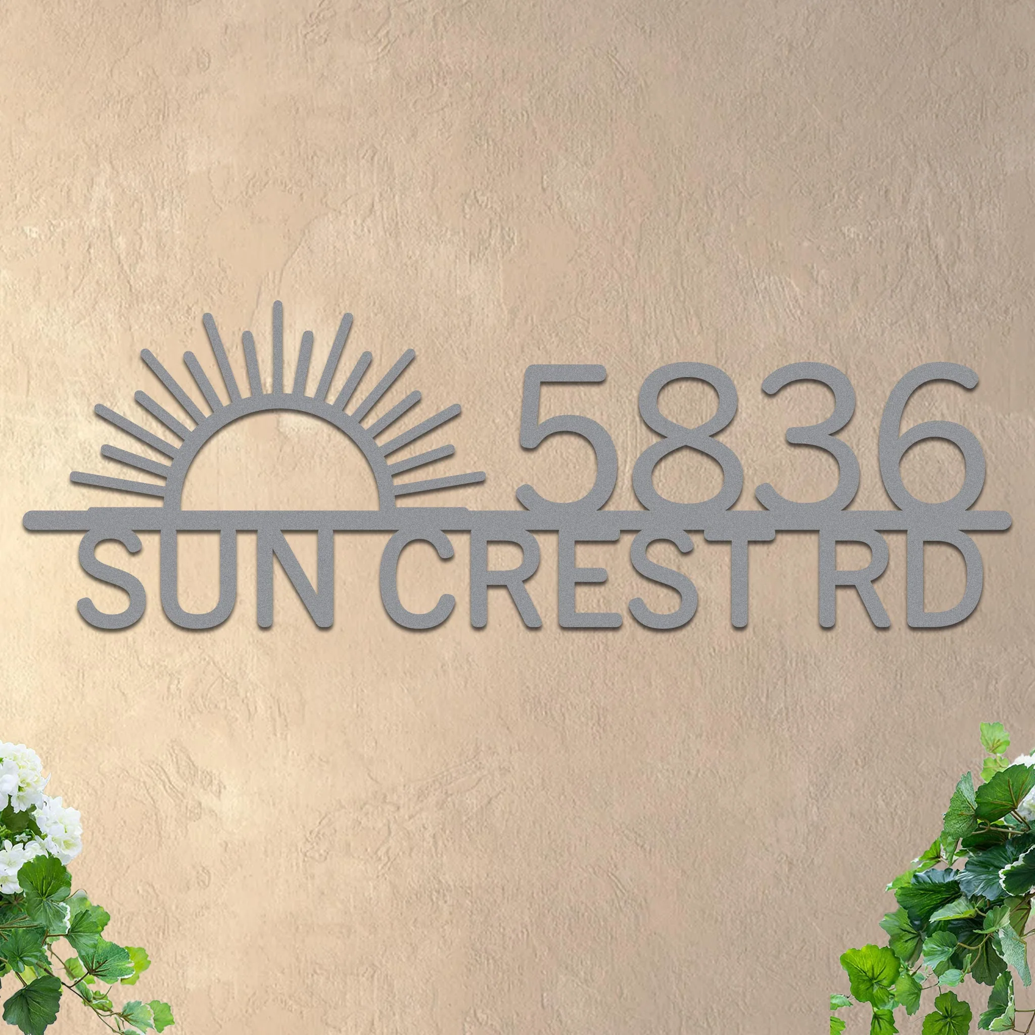 Sunrise Address Sign - Image 6