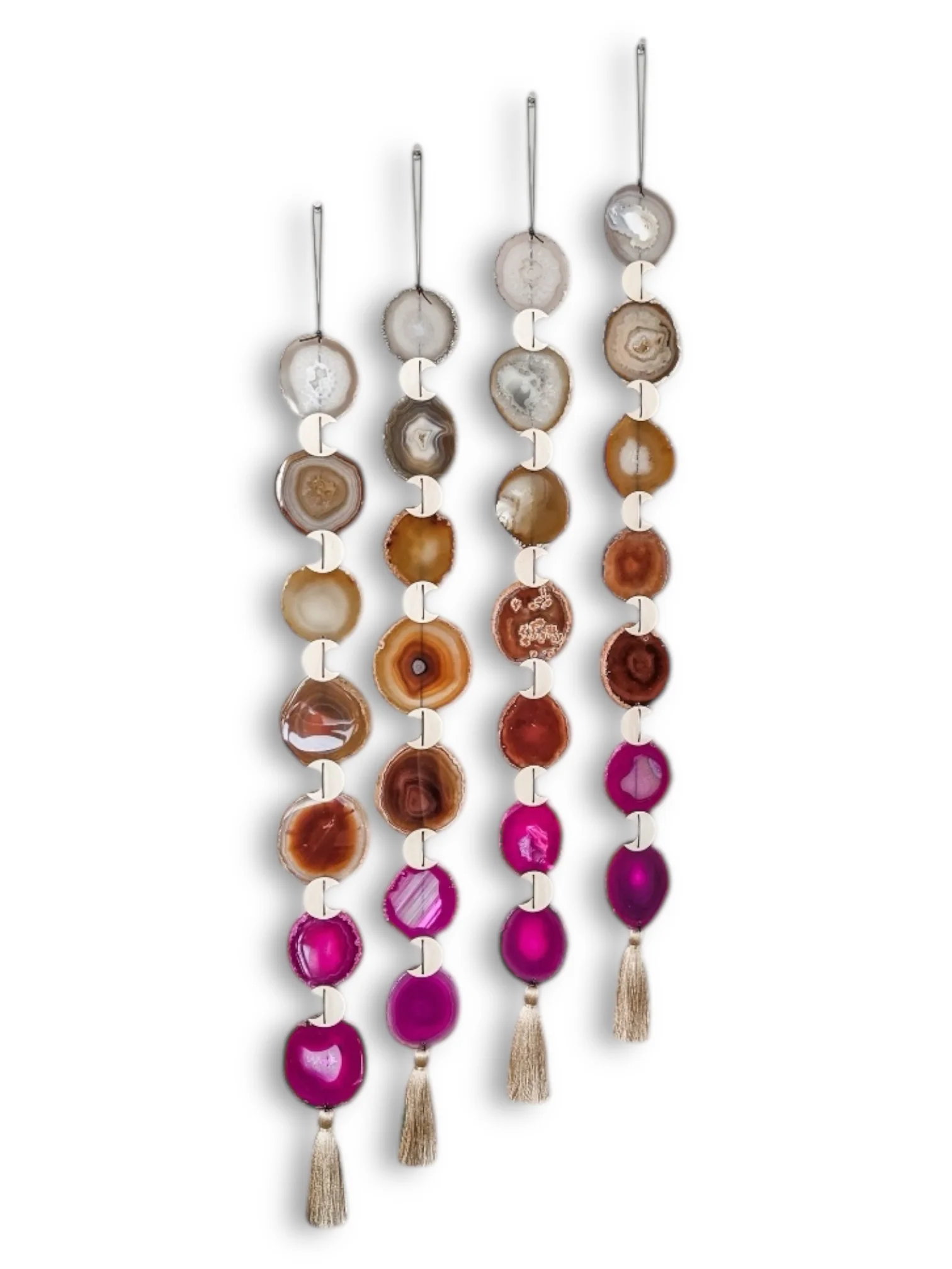 Sunset Ombre Agate Wall Hanging - Image 15