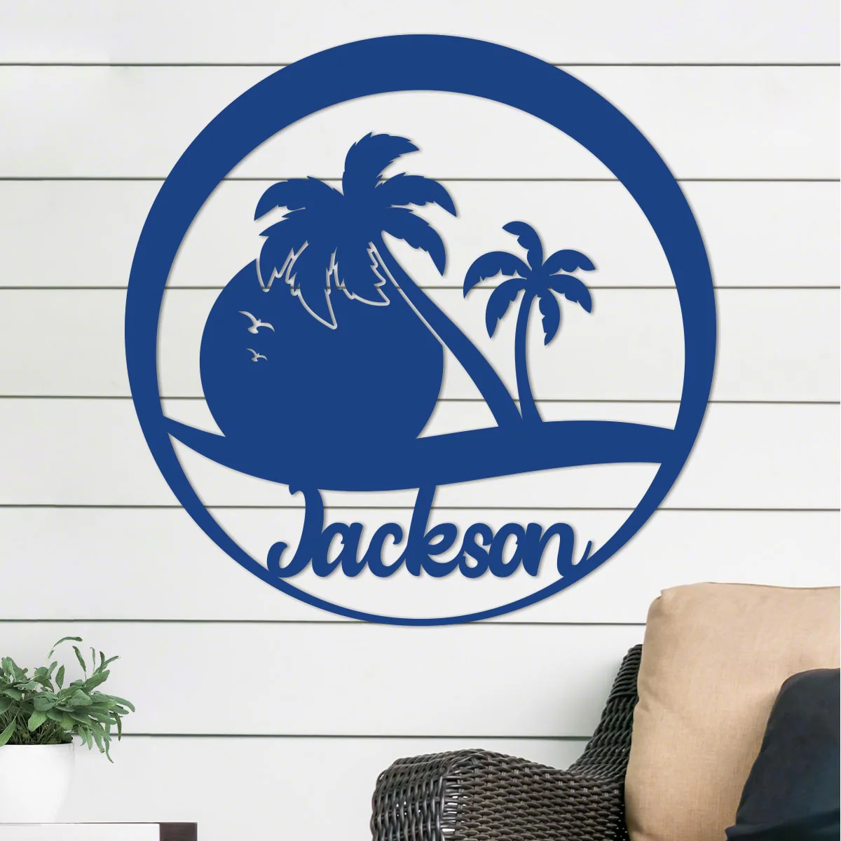 Sunset Palms Name Sign - Image 11