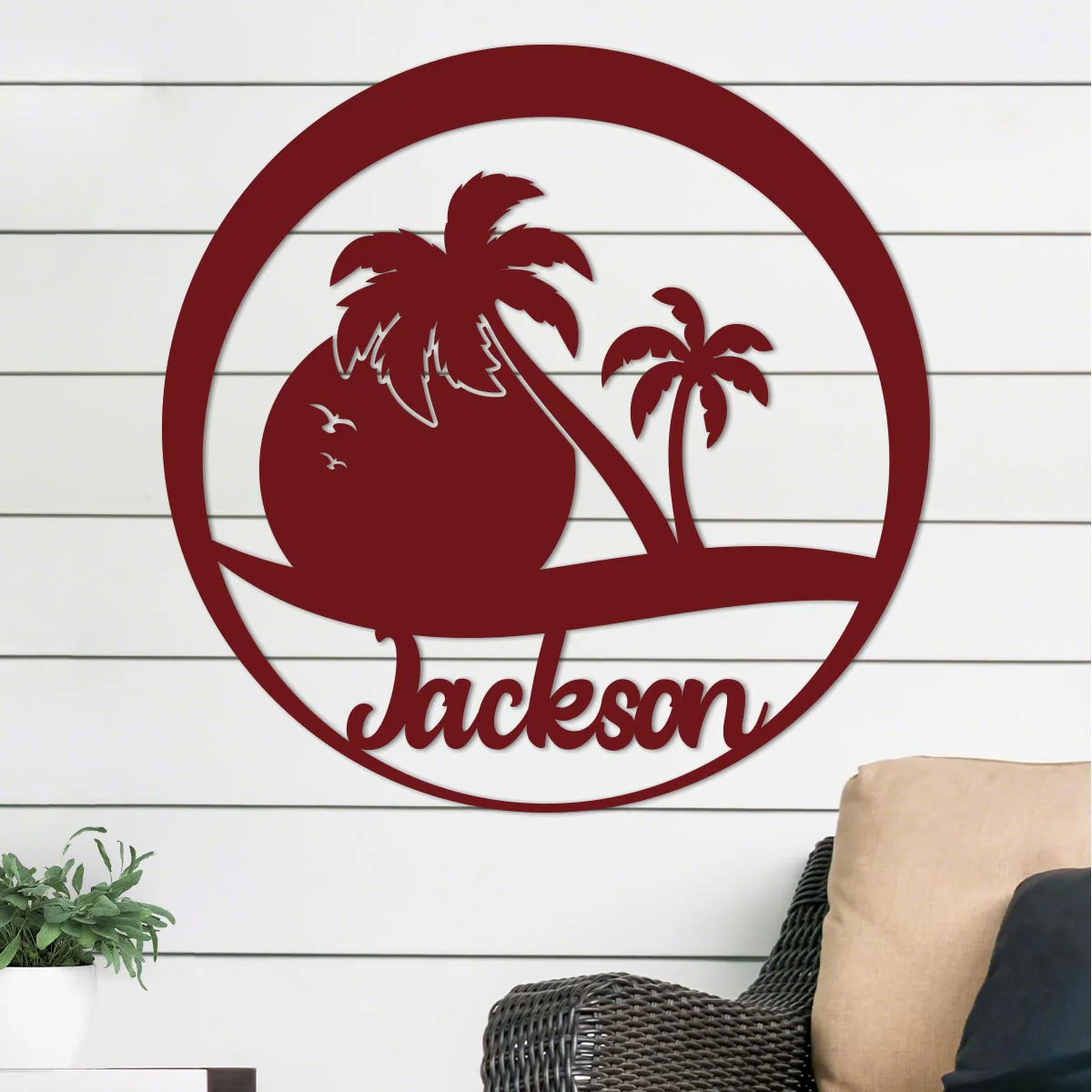 Sunset Palms Name Sign - Image 12