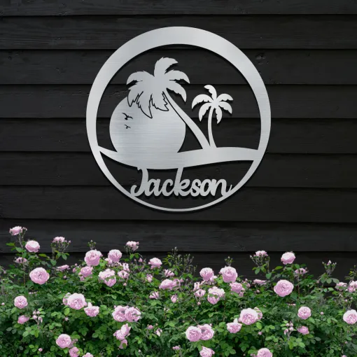 Sunset Palms Name Sign - Image 5