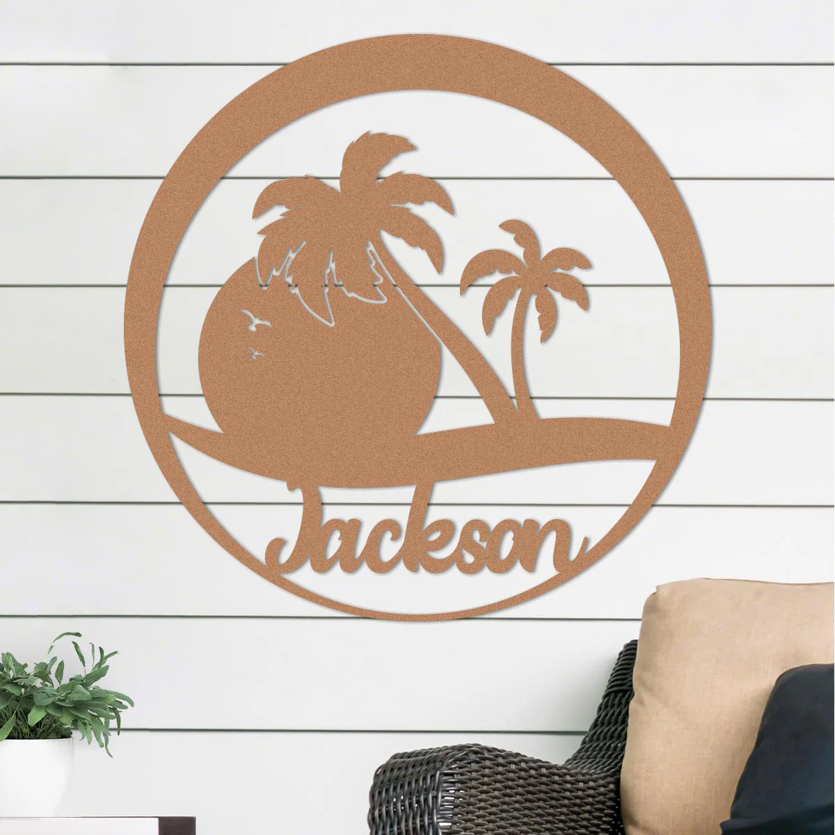 Sunset Palms Name Sign - Image 7