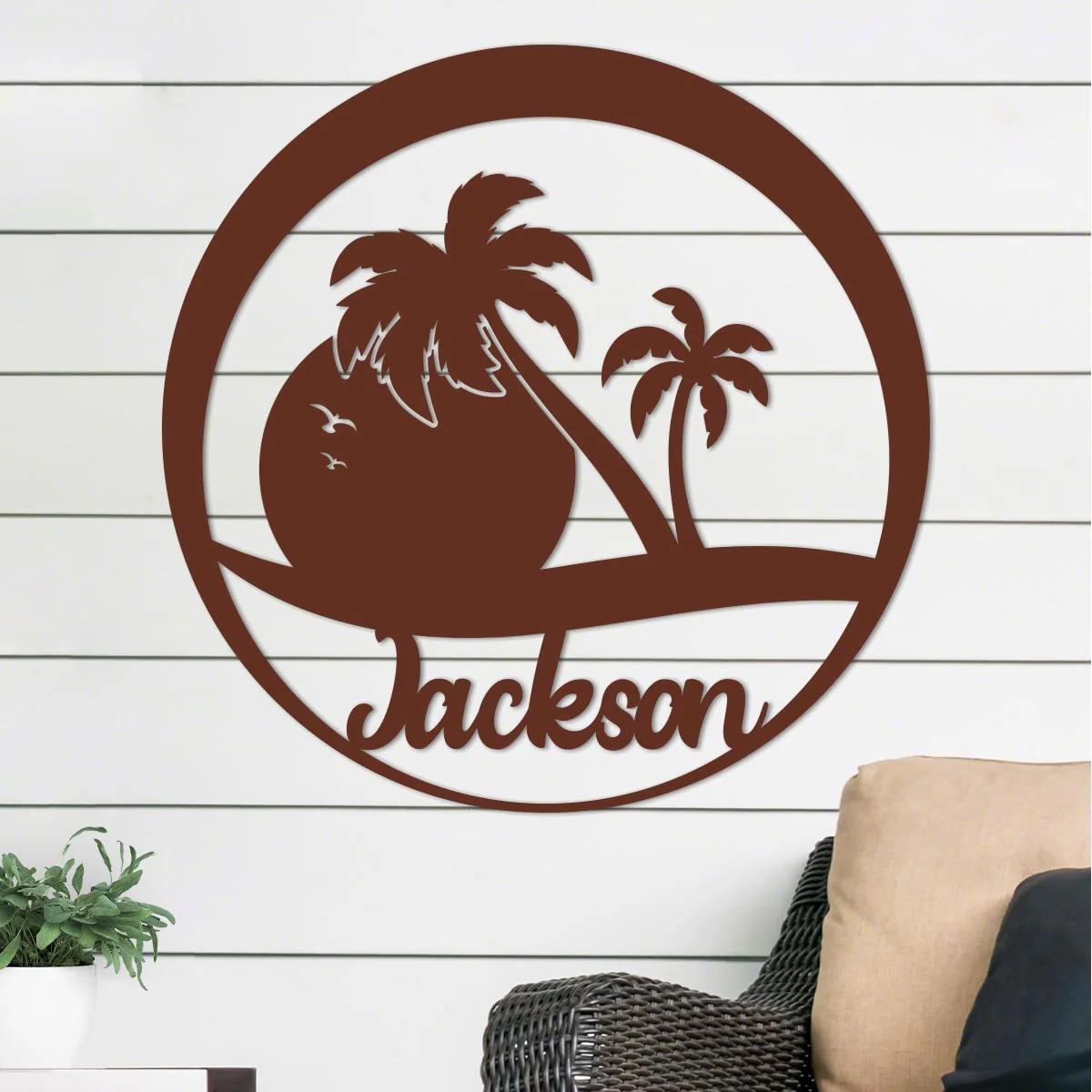 Sunset Palms Name Sign - Image 8