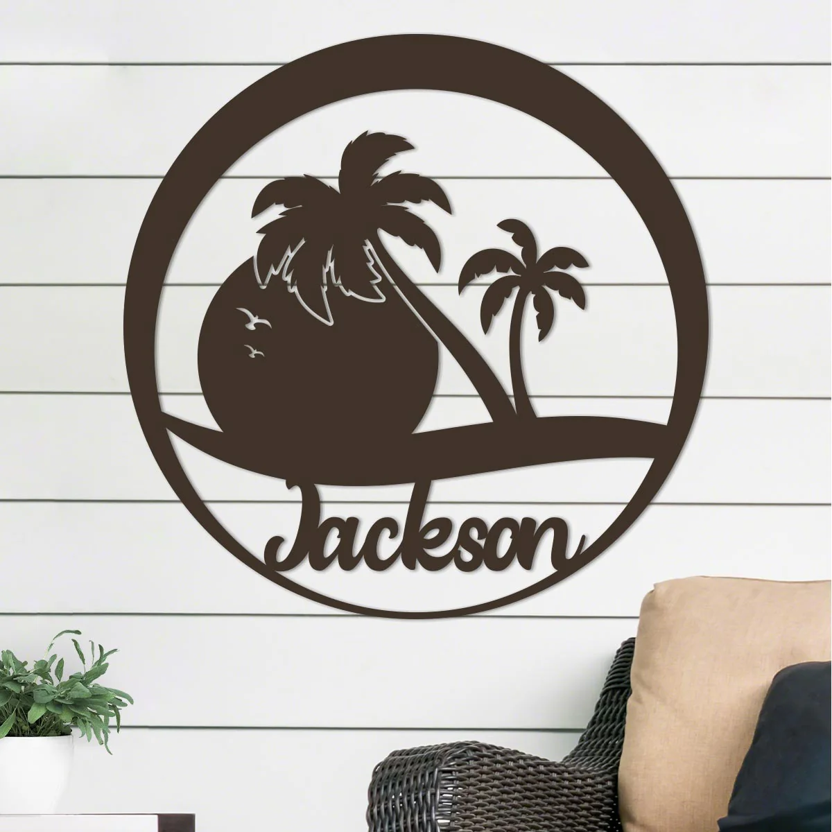 Sunset Palms Name Sign - Image 9