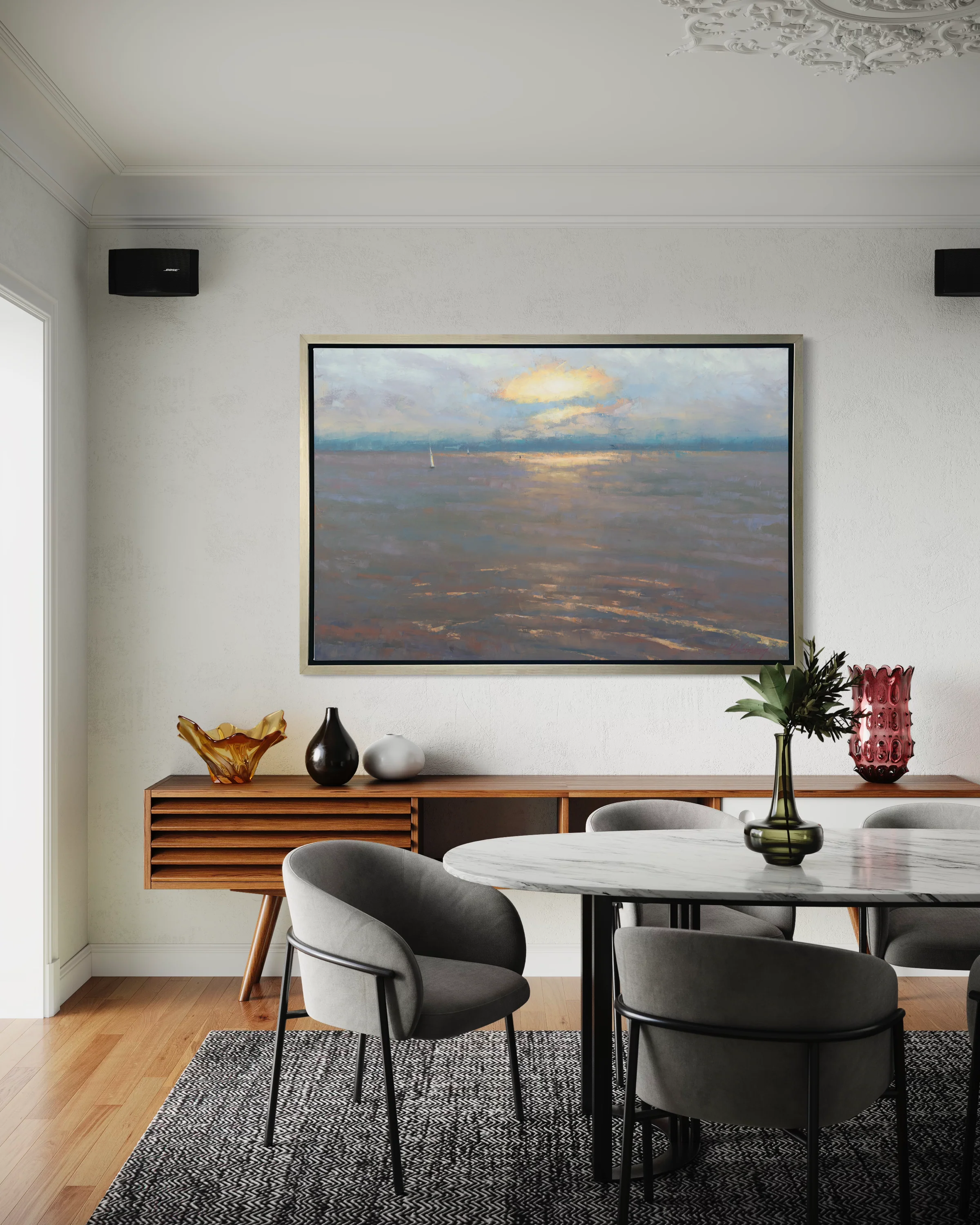 Sunset Sail - Open Edition Canvas Print - Image 2