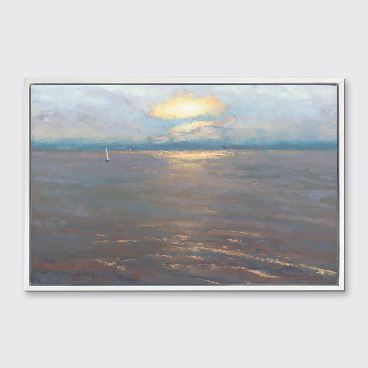 Sunset Sail - Open Edition Canvas Print - Image 3