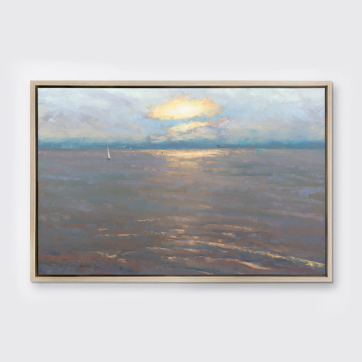 Sunset Sail - Open Edition Canvas Print - Image 4