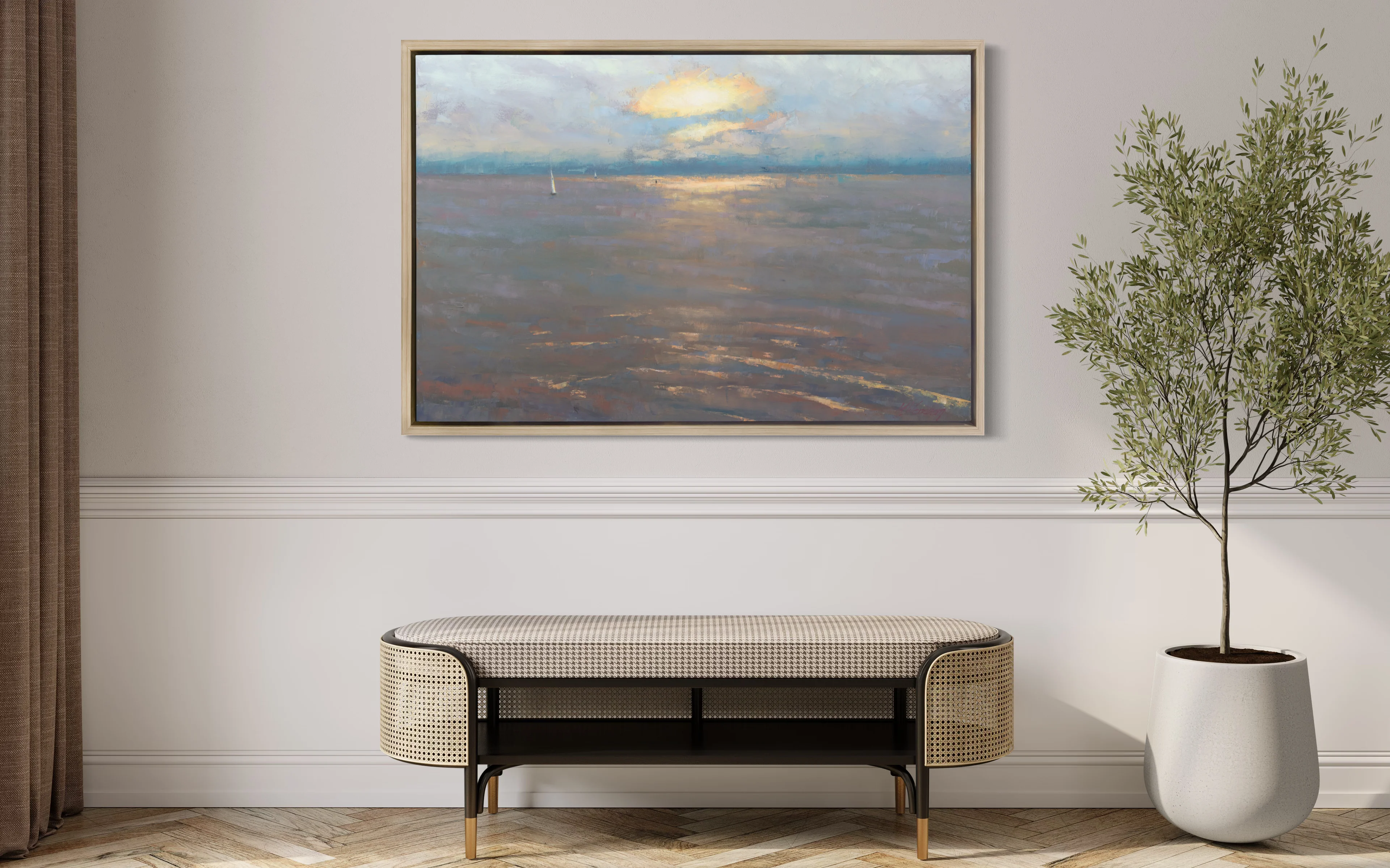 Sunset Sail - Open Edition Canvas Print - Image 5