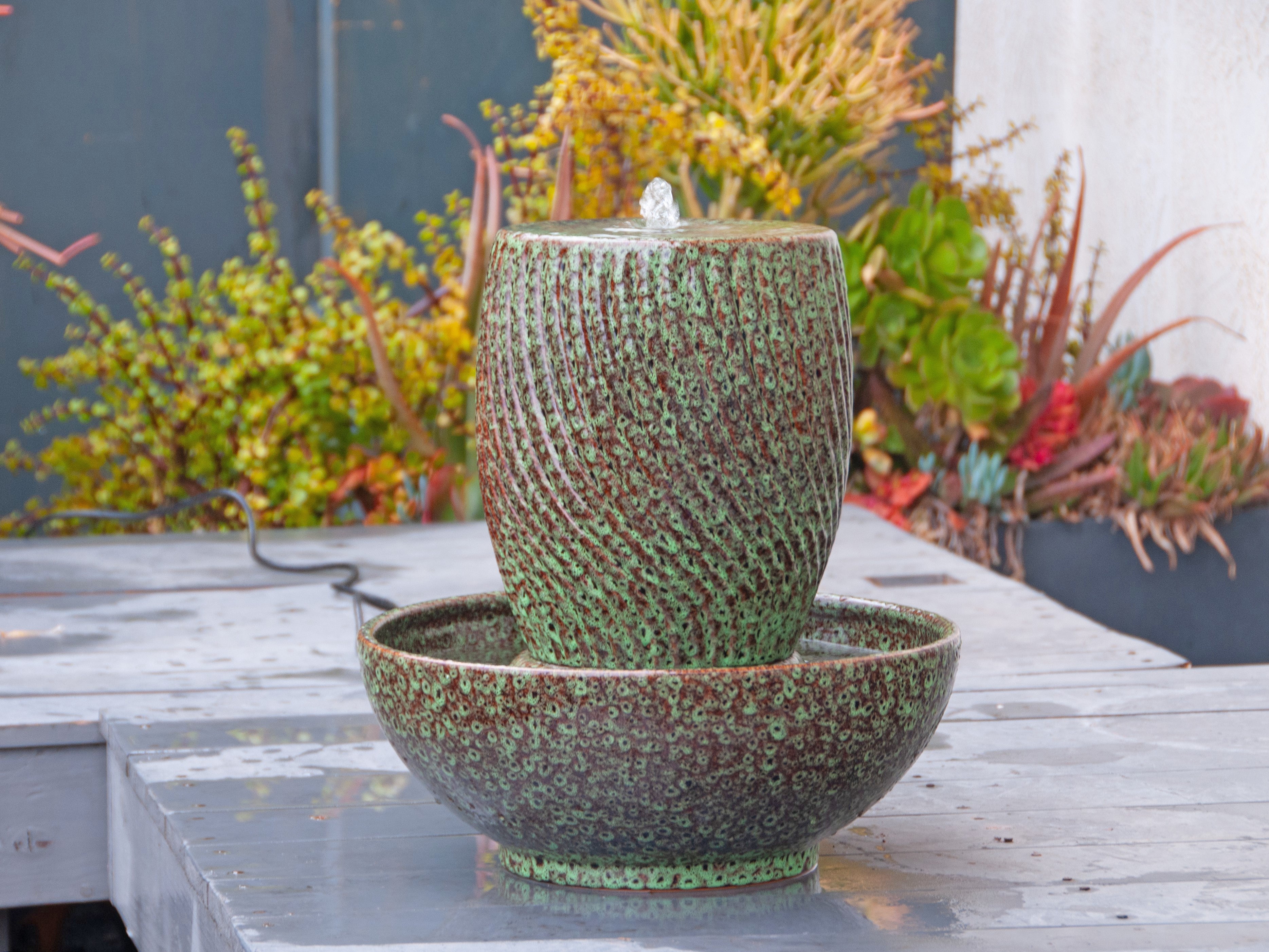 Sunset Twist Jar Fountain By Plantatorem - Image 21
