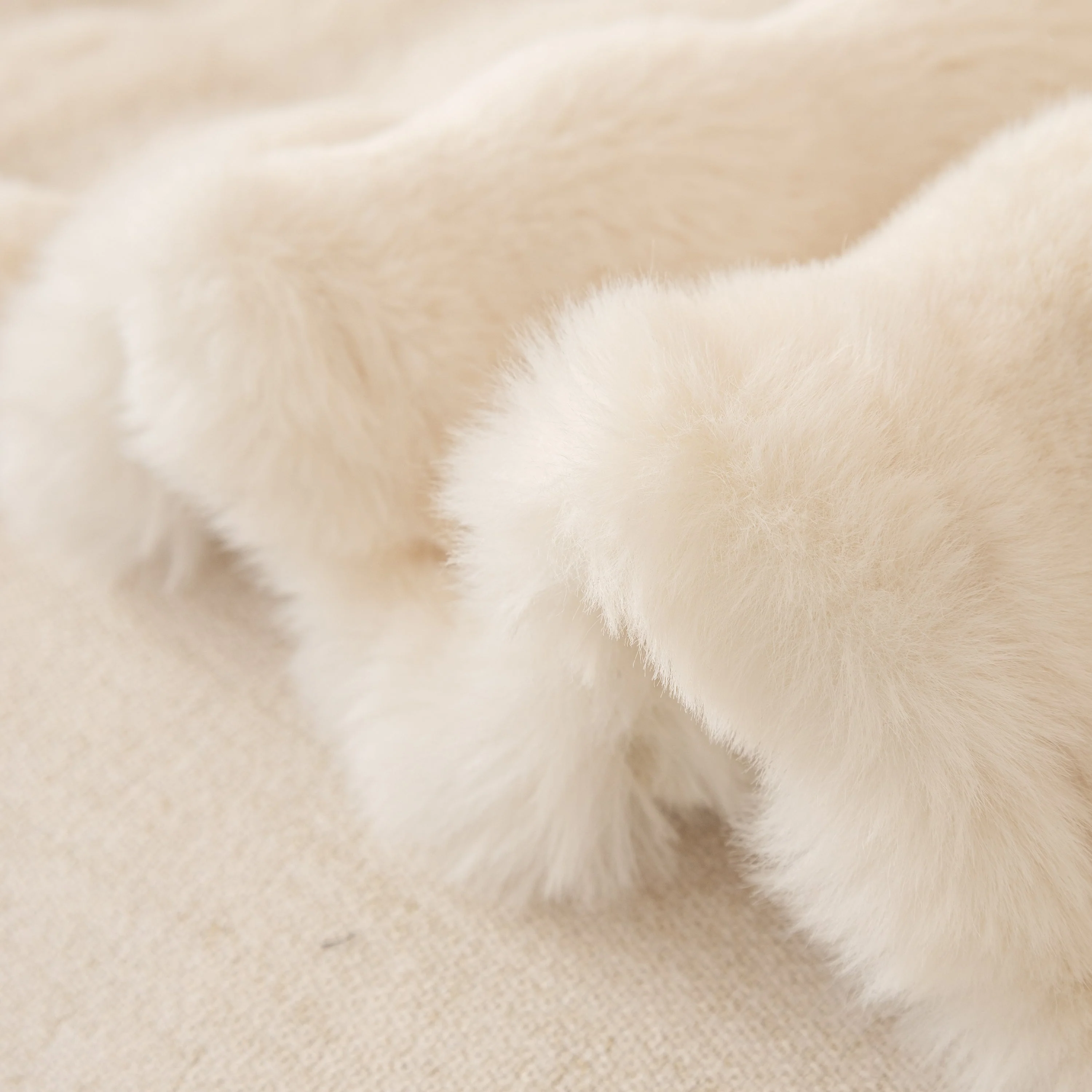 Super Soft Fluffy Faux Rabbit Fur Sofa Throw Blanket, Couch Cover Blanket for Couches Living Room Furniture Throw - Image 4