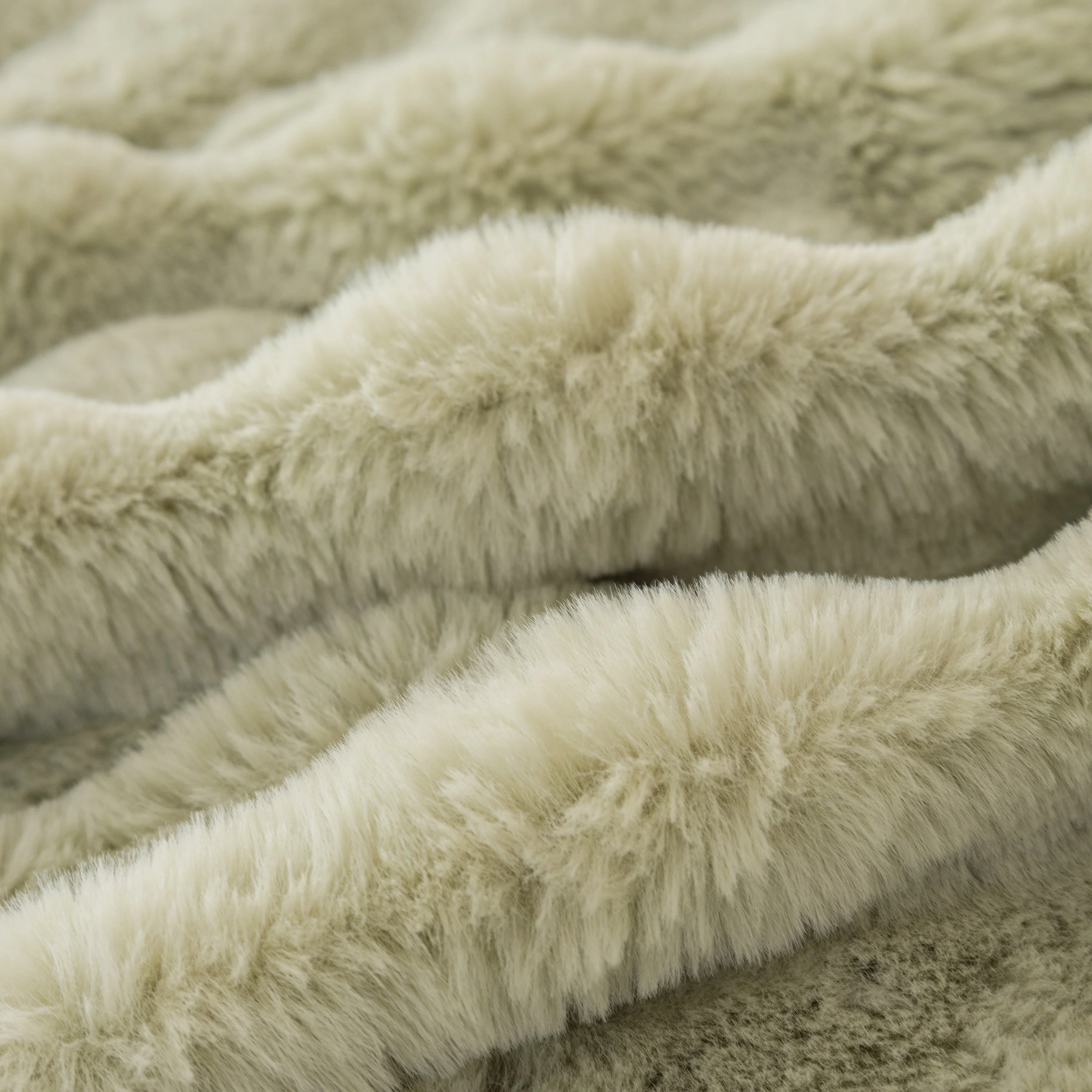 Super Soft Fluffy Faux Rabbit Fur Sofa Throw Blanket, Couch Cover Blanket for Couches Living Room Furniture Throw - Image 53