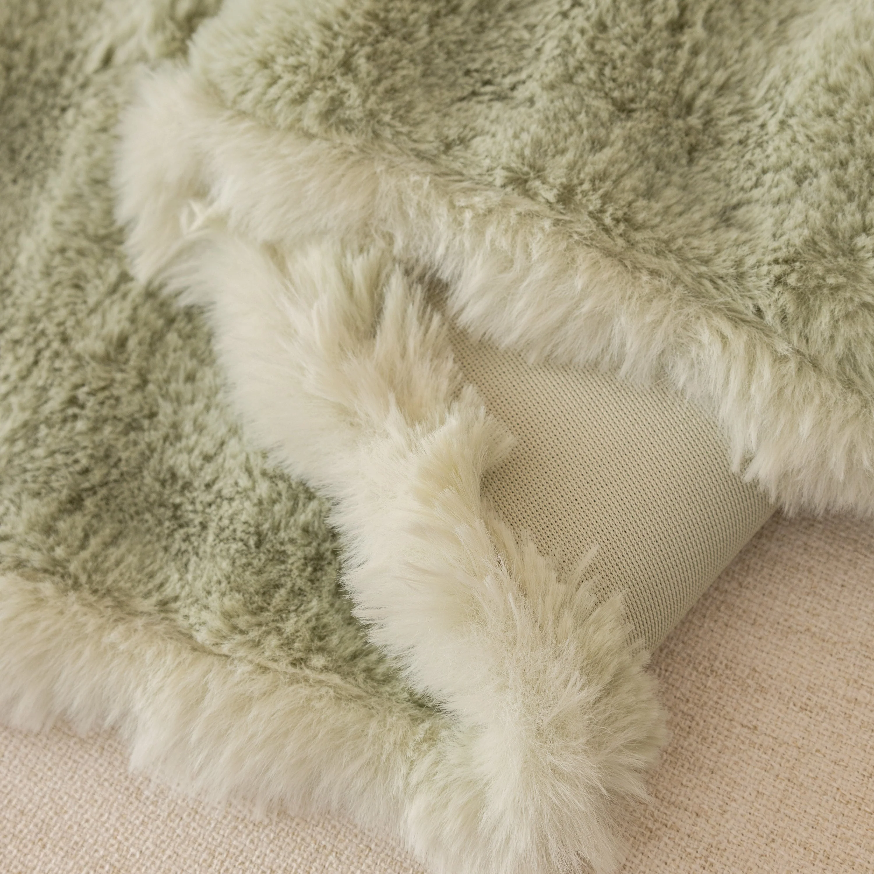 Super Soft Fluffy Faux Rabbit Fur Sofa Throw Blanket, Couch Cover Blanket for Couches Living Room Furniture Throw - Image 56