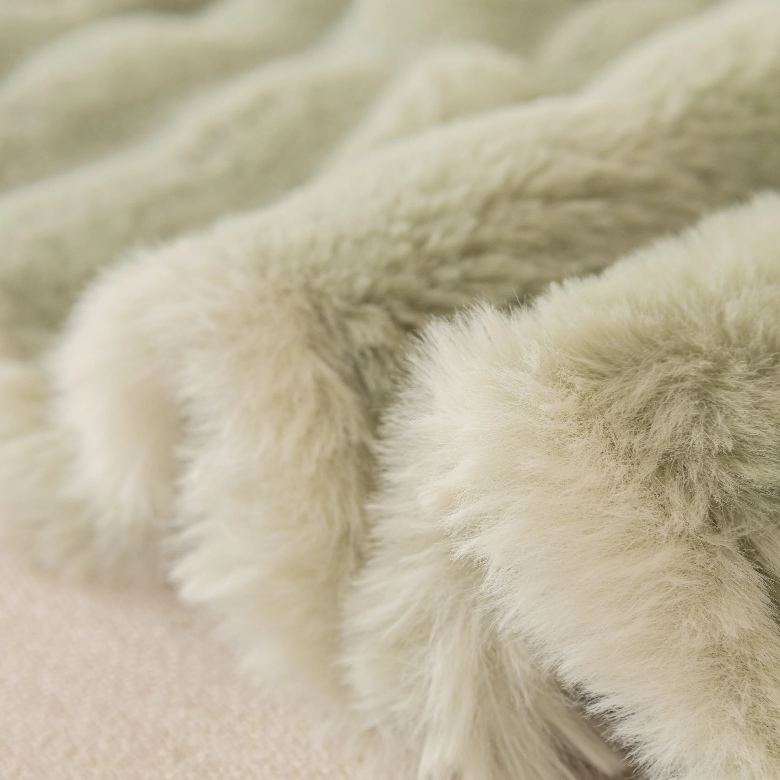 Super Soft Fluffy Faux Rabbit Fur Sofa Throw Blanket, Couch Cover Blanket for Couches Living Room Furniture Throw - Image 57