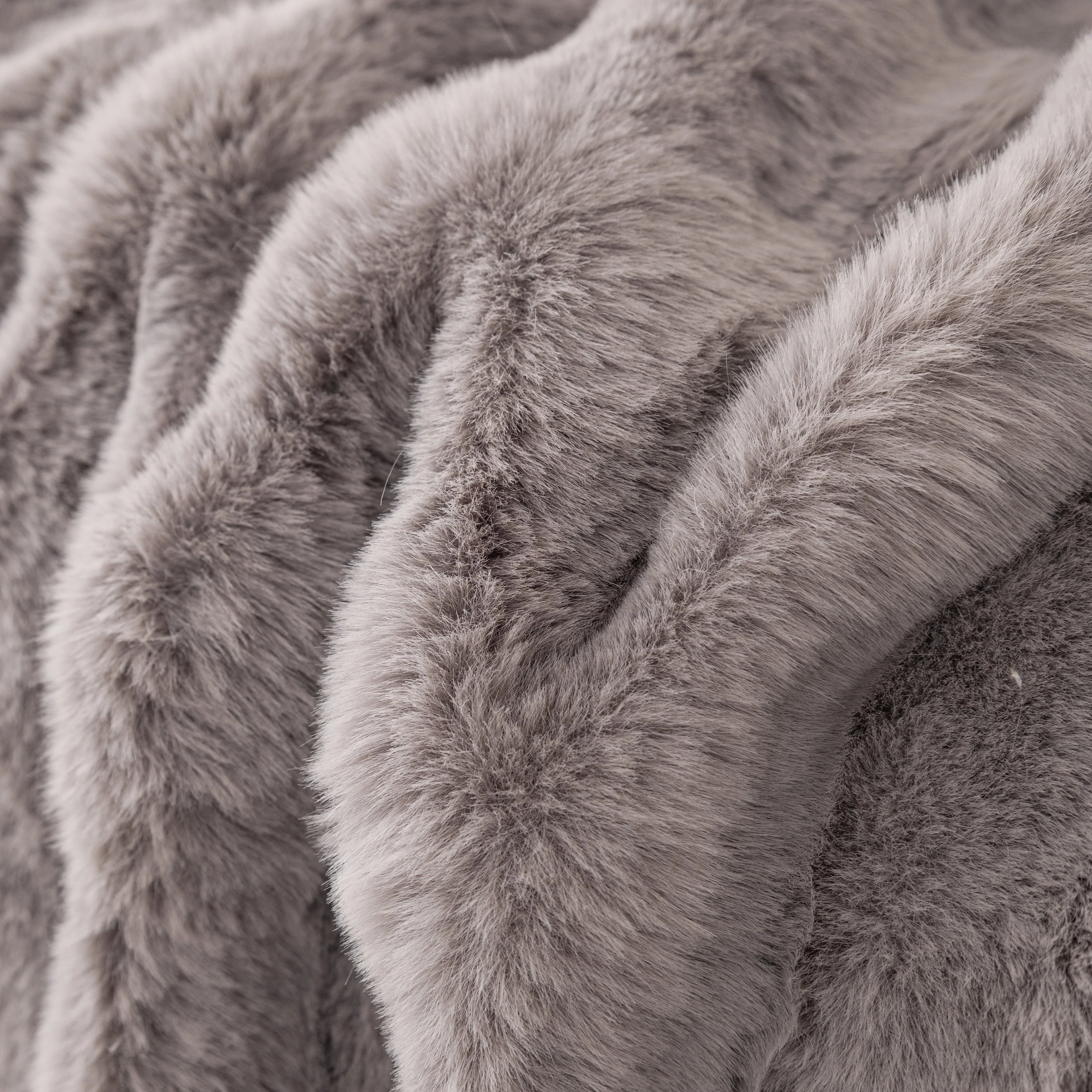 Super Soft Fluffy Faux Rabbit Fur Sofa Throw Blanket, Couch Cover Blanket for Couches Living Room Furniture Throw - Image 97