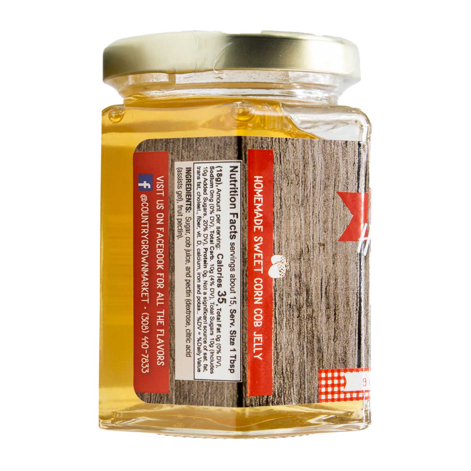 Sweet Corn Cob Jelly | Pack of 2 | 9 oz | Nutt Family Jams & Jellies - Image 3