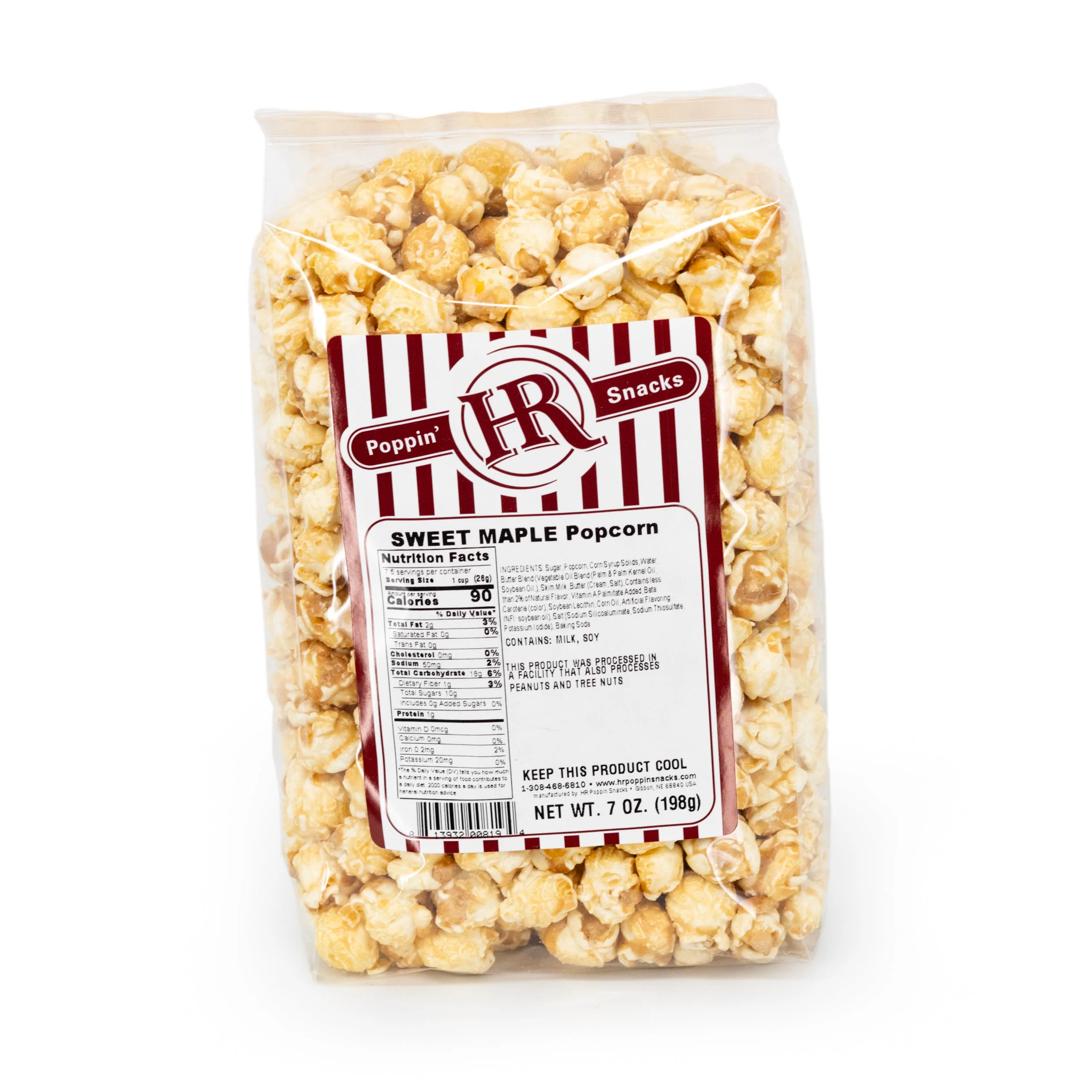 Sweet Maple Popcorn | Pack of 2 | 7 oz | HR Poppin' Snacks - Image 2