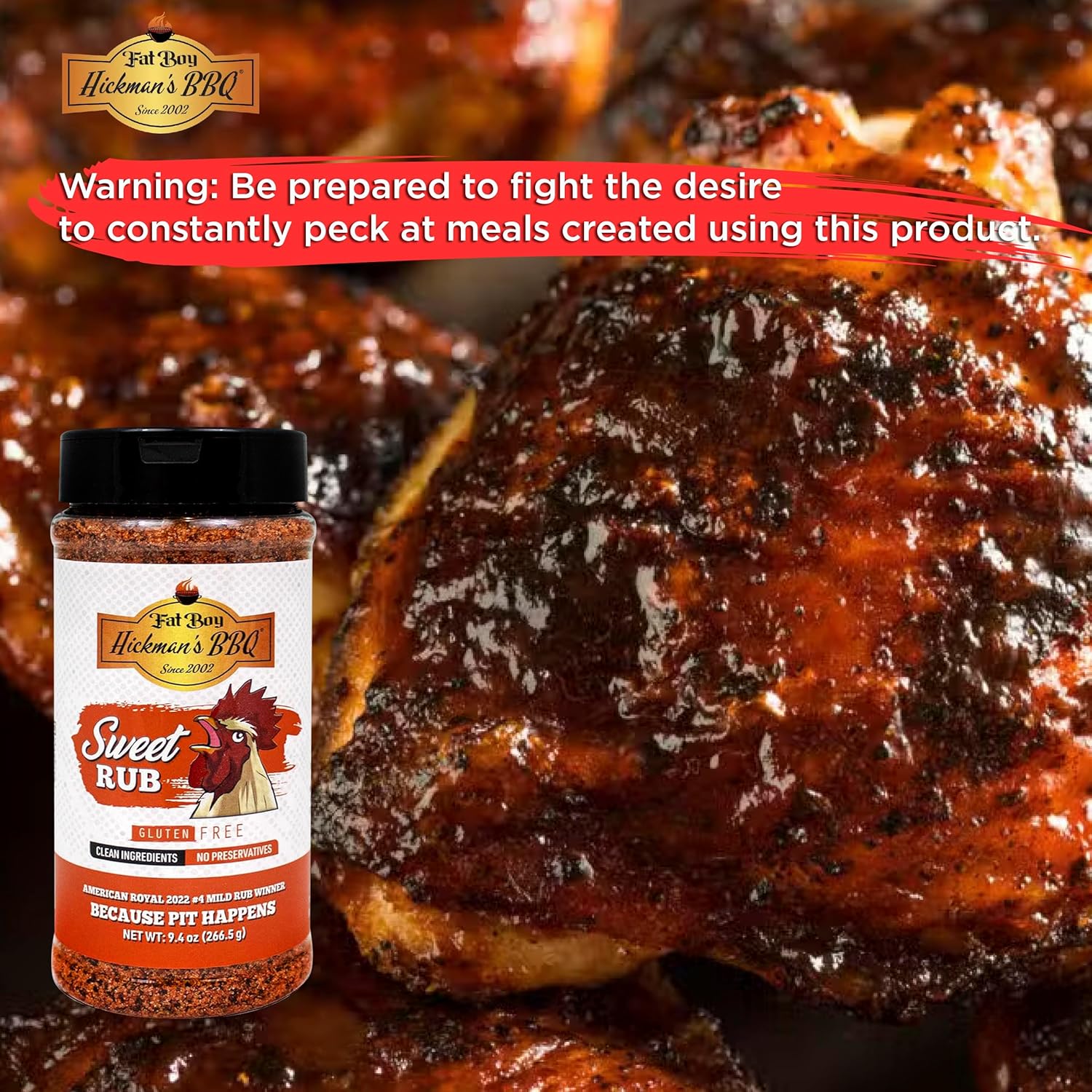 Sweet Natural Gluten Free BBQ Rub 9.4 oz - Image 10