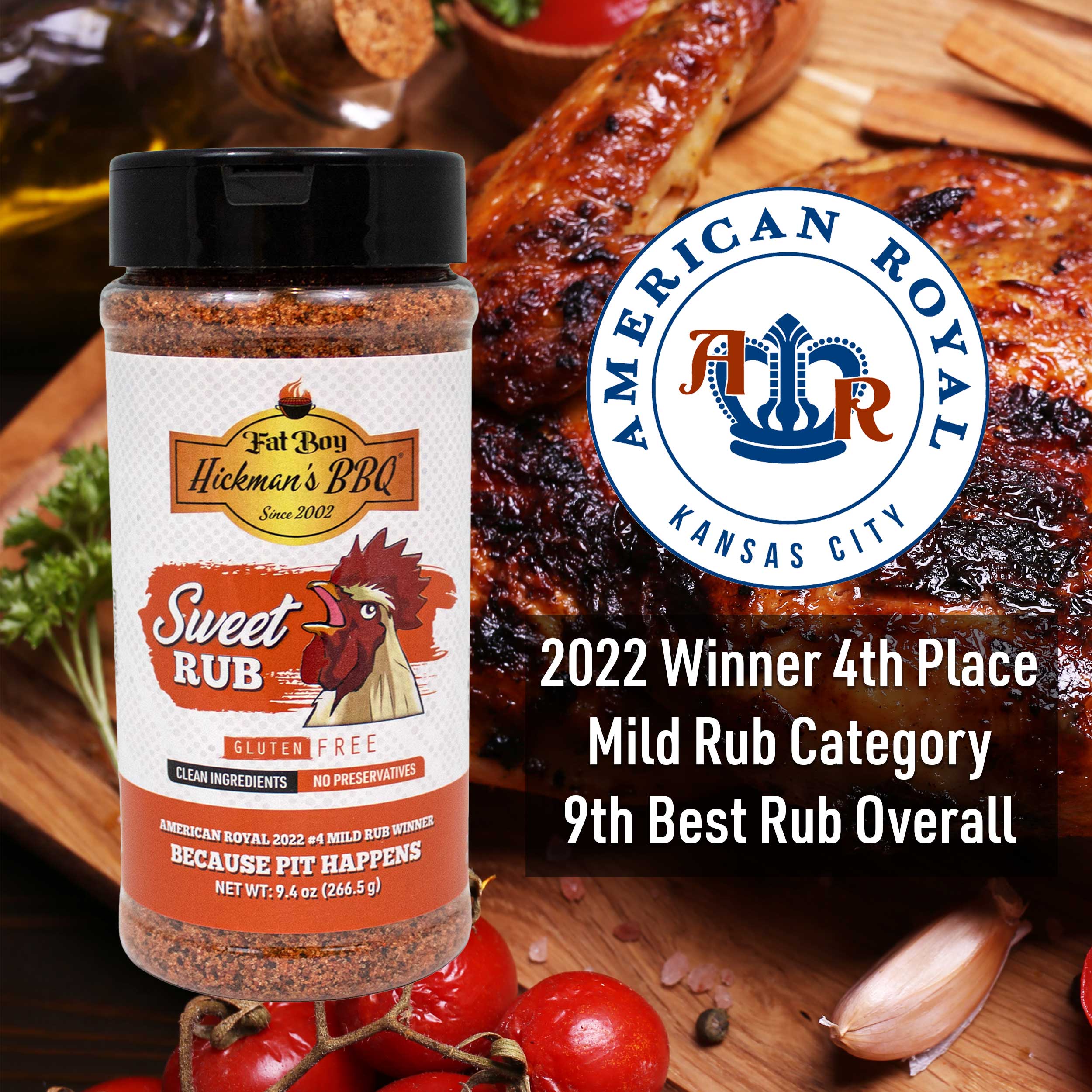 Sweet Natural Gluten Free BBQ Rub 9.4 oz - Image 11