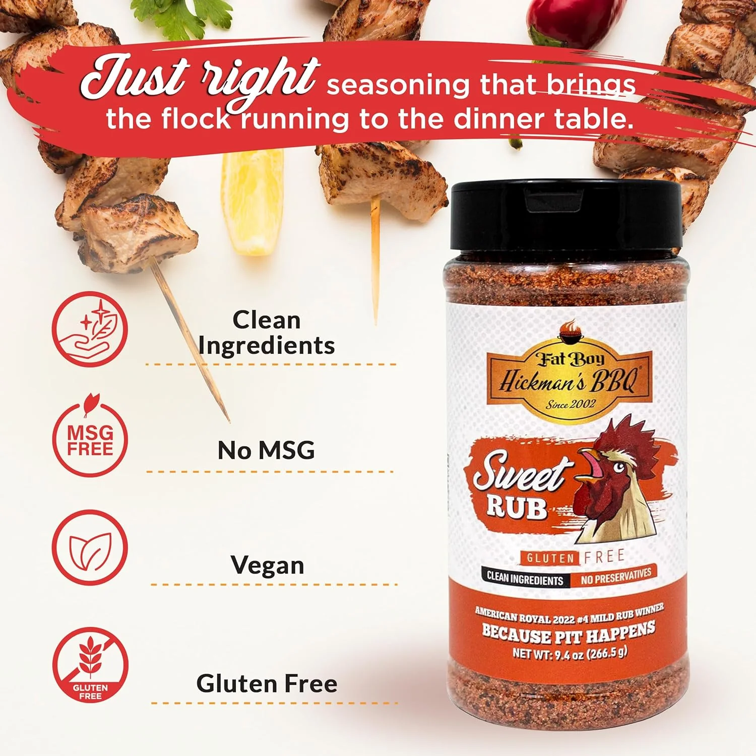 Sweet Natural Gluten Free BBQ Rub 9.4 oz - Image 6