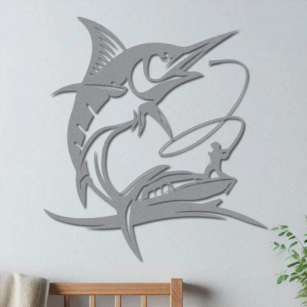 Swordfish Fishing Sign - Image 5
