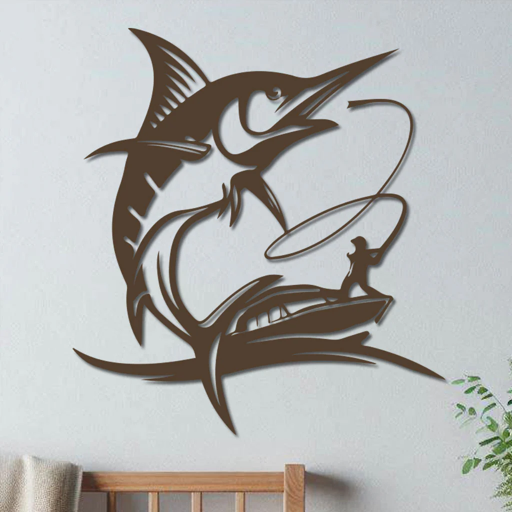 Swordfish Fishing Sign - Image 6
