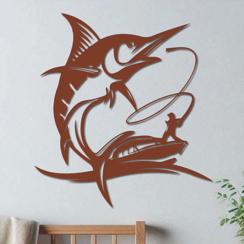 Swordfish Fishing Sign - Image 7