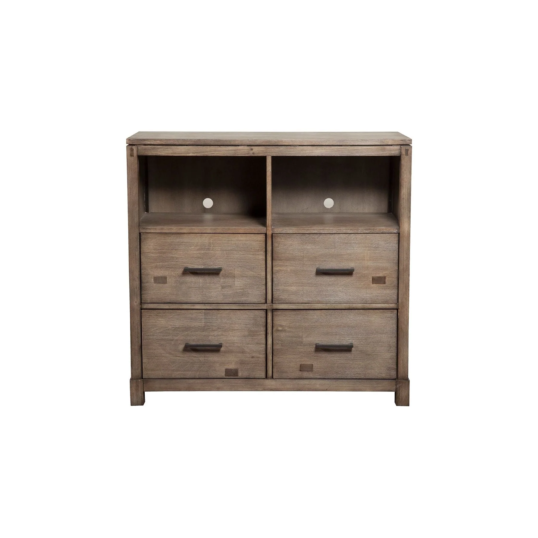 Sydney TV Media Chest, Weathered Grey - Image 2