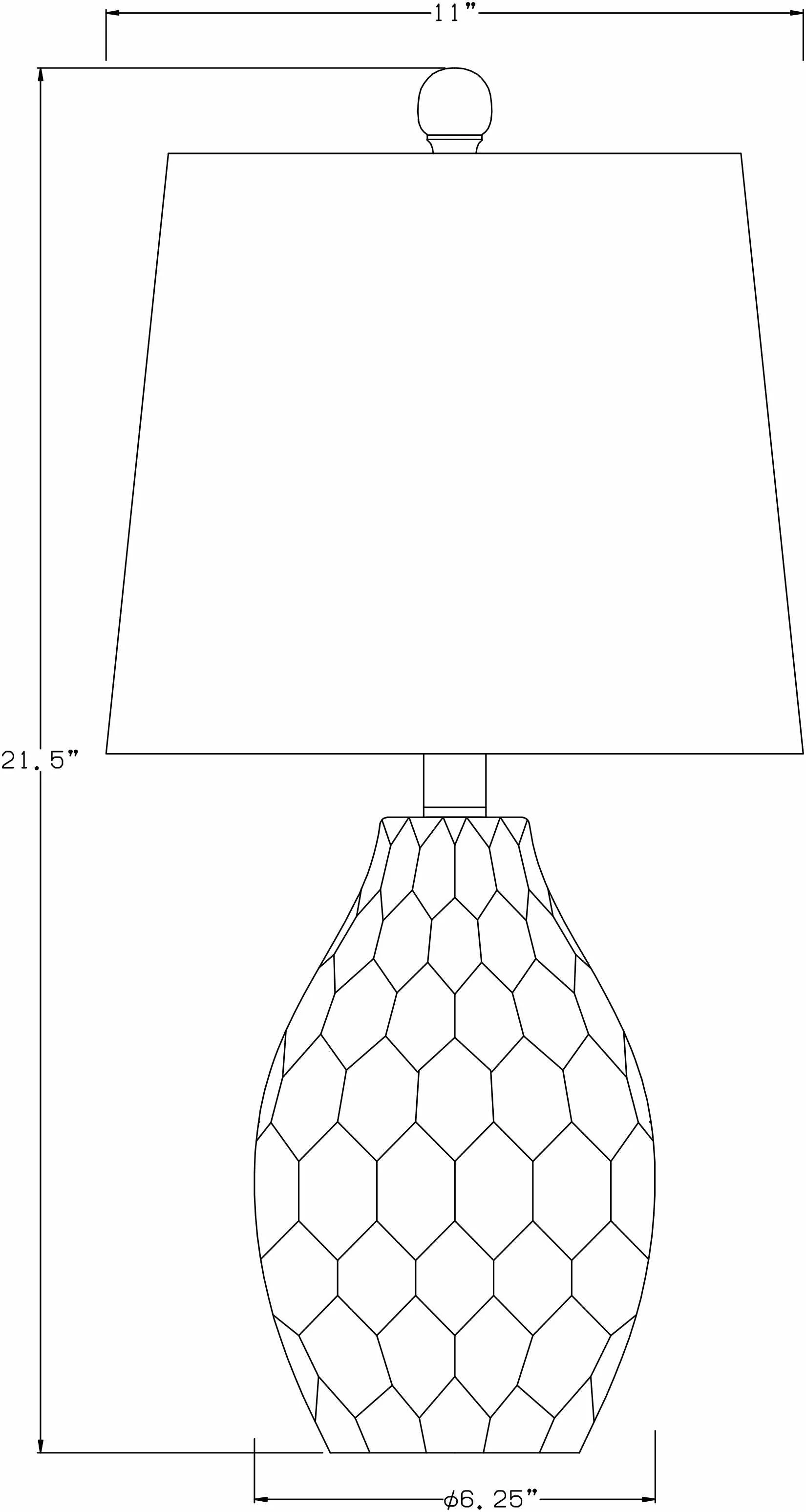 Taguig White Ceramic Table Lamp - Image 6