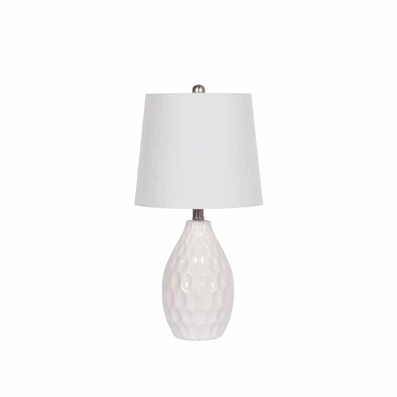 Taguig White Ceramic Table Lamp - Image 7