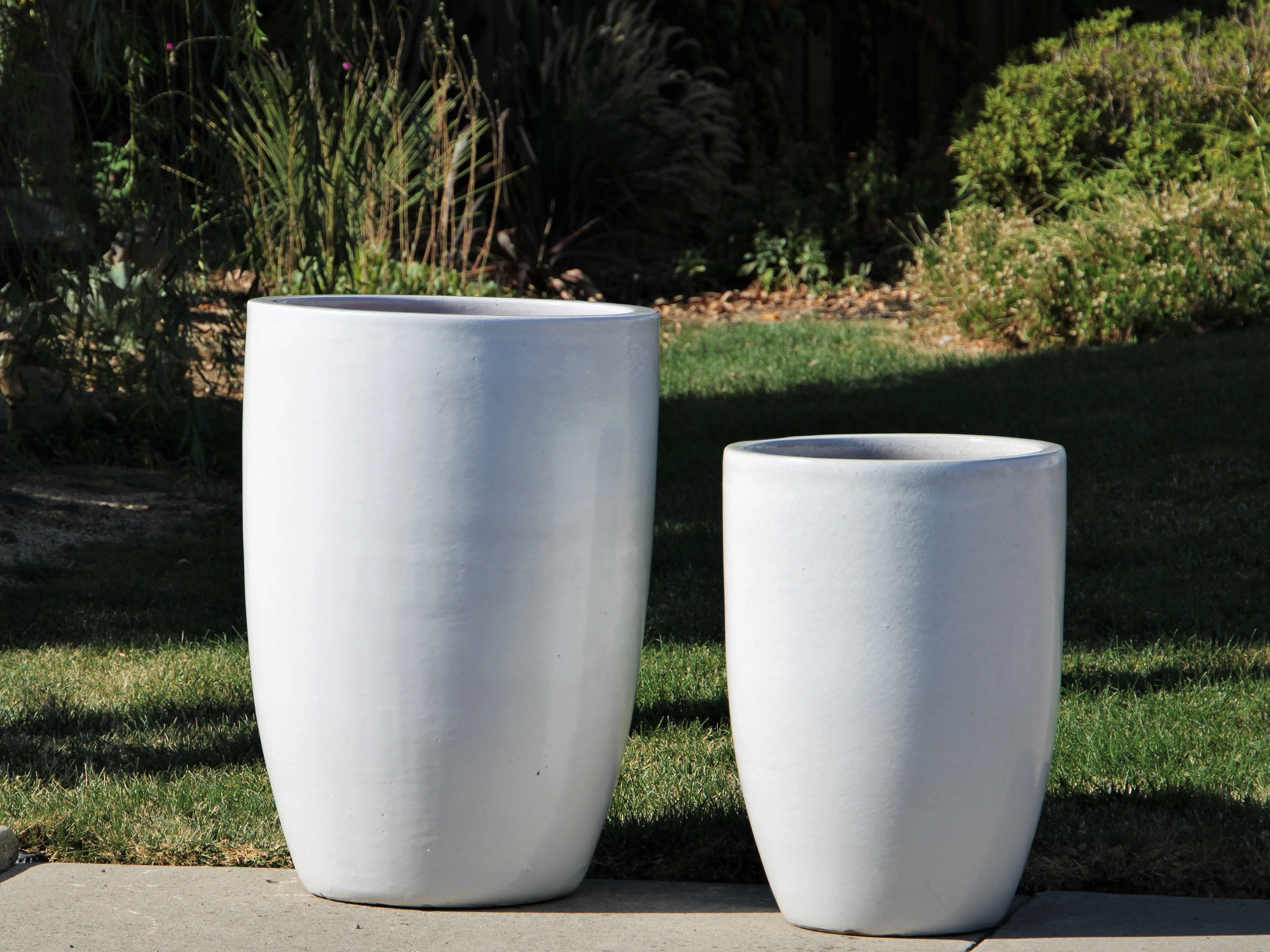 Tall Barrel Planters - Set of 2 By Plantatorem - Image 2