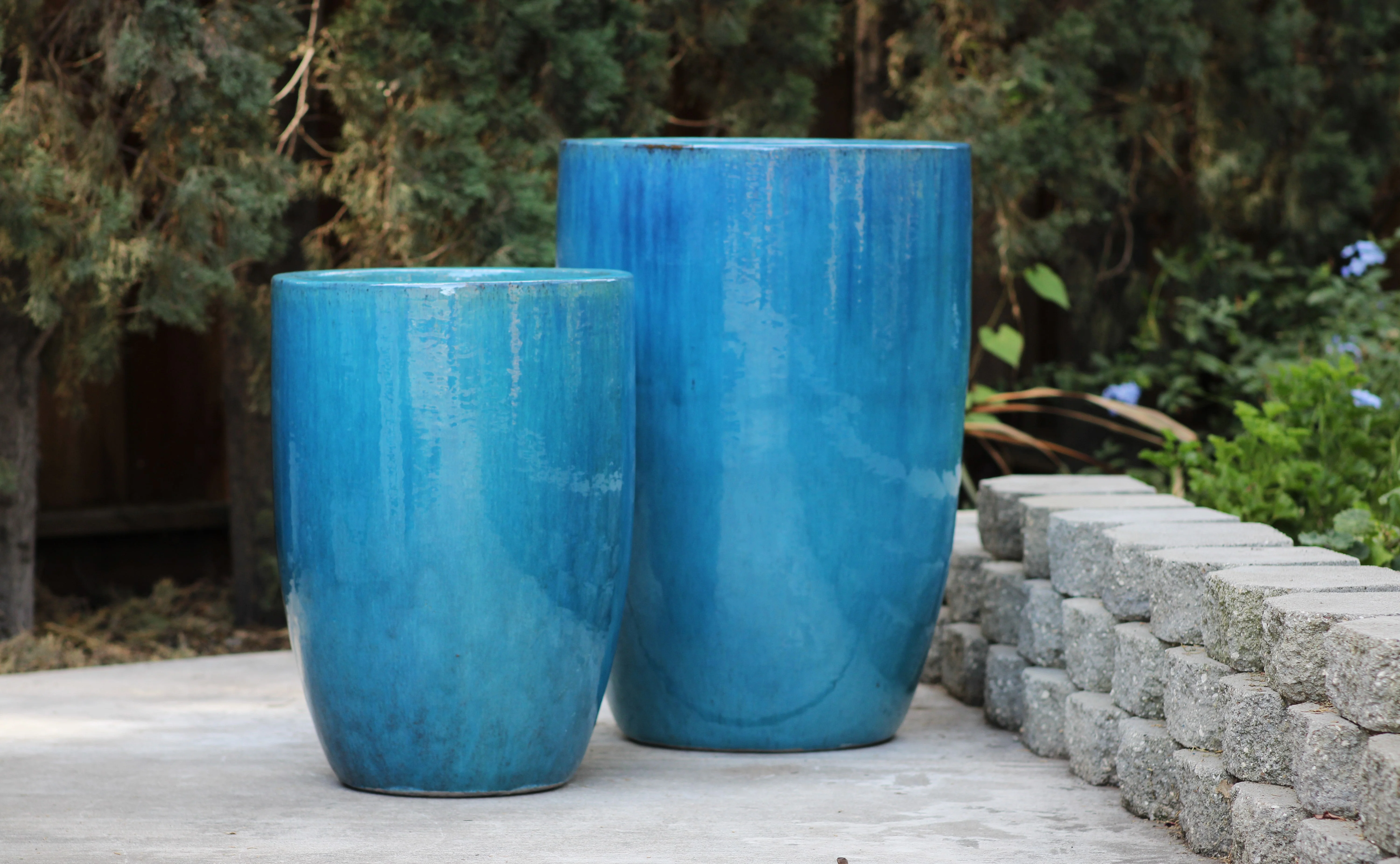 Tall Barrel Planters - Set of 2 By Plantatorem - Image 5