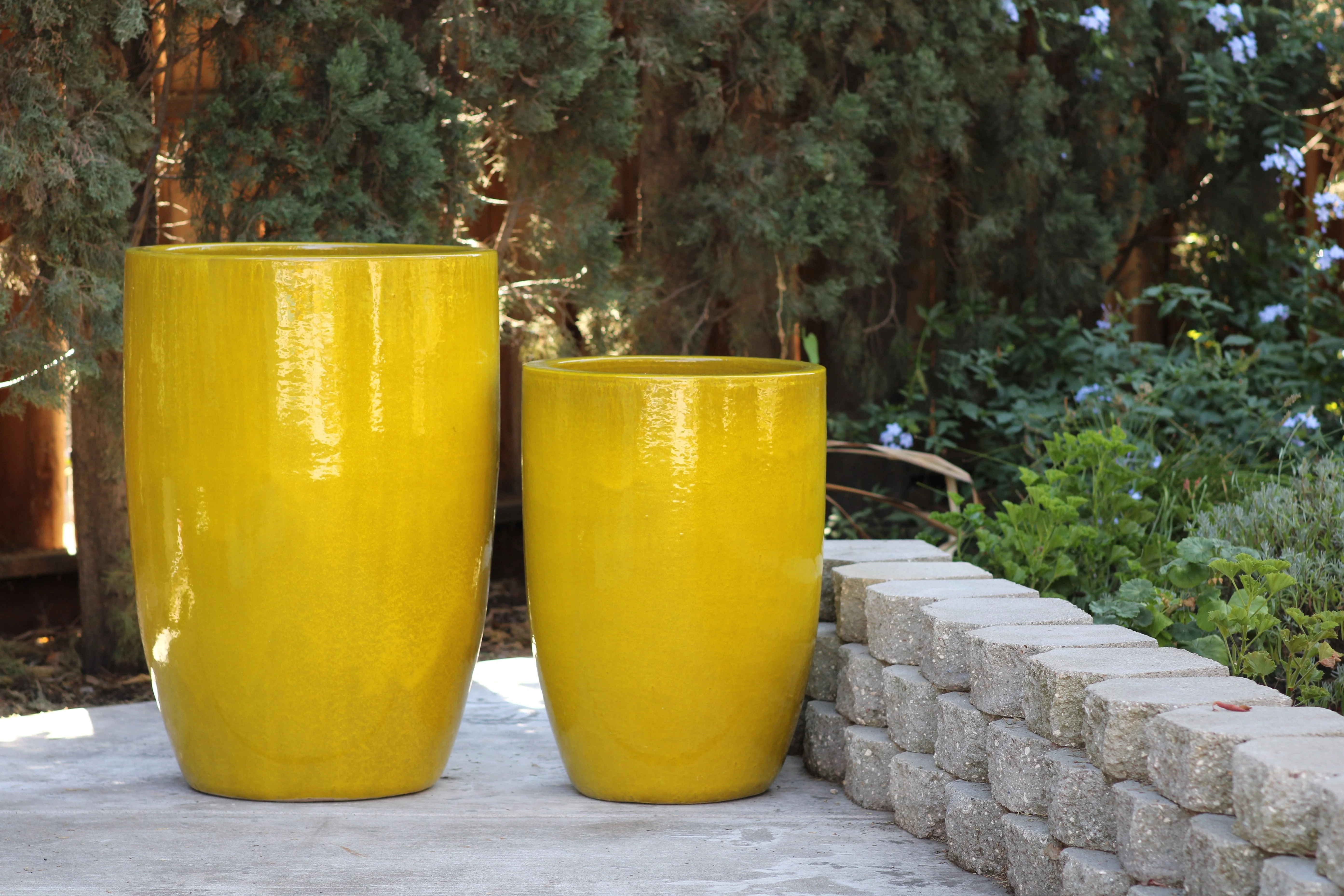 Tall Barrel Planters - Set of 2 By Plantatorem - Image 6