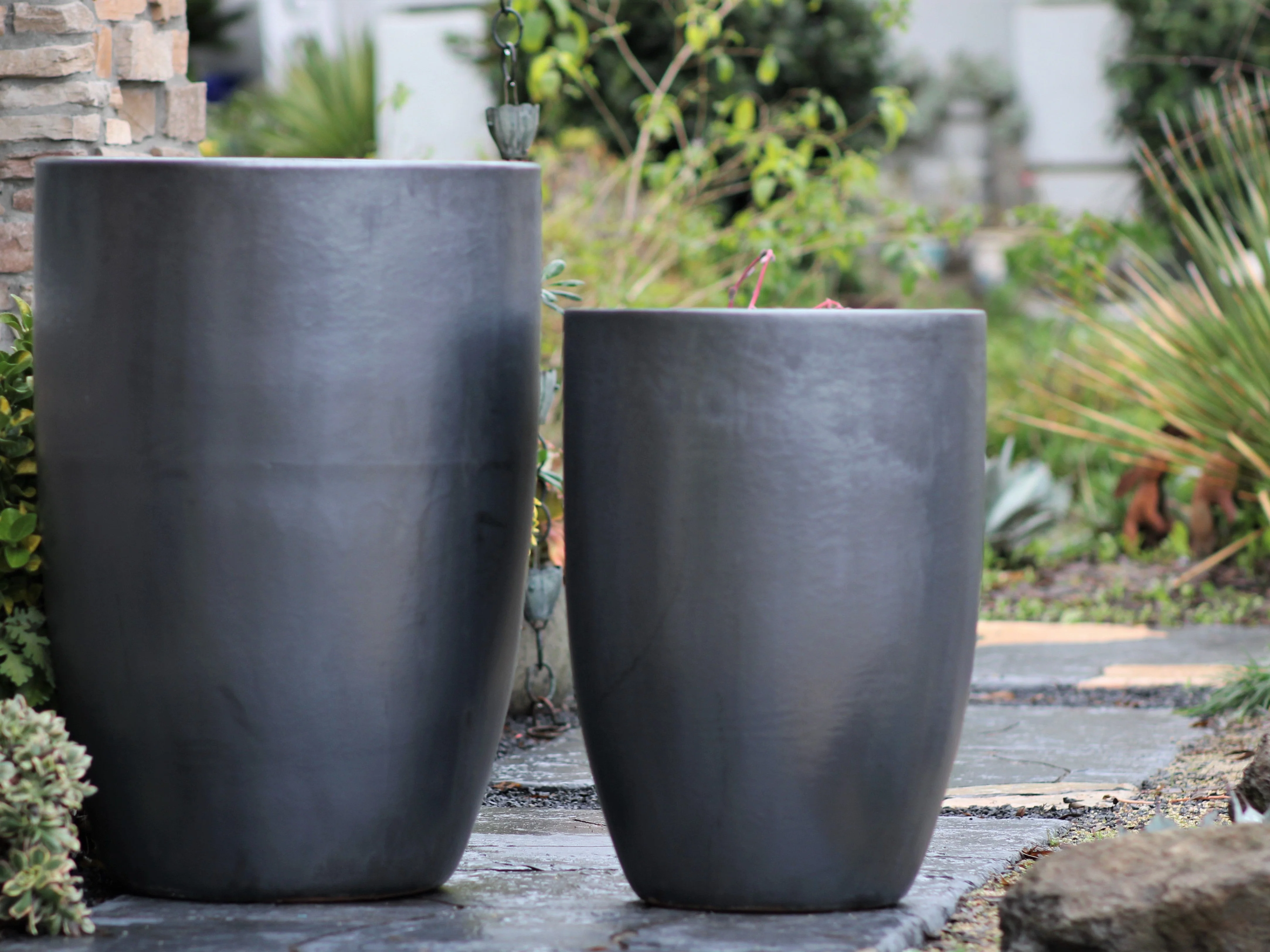 Tall Barrel Planters - Set of 2 By Plantatorem - Image 7