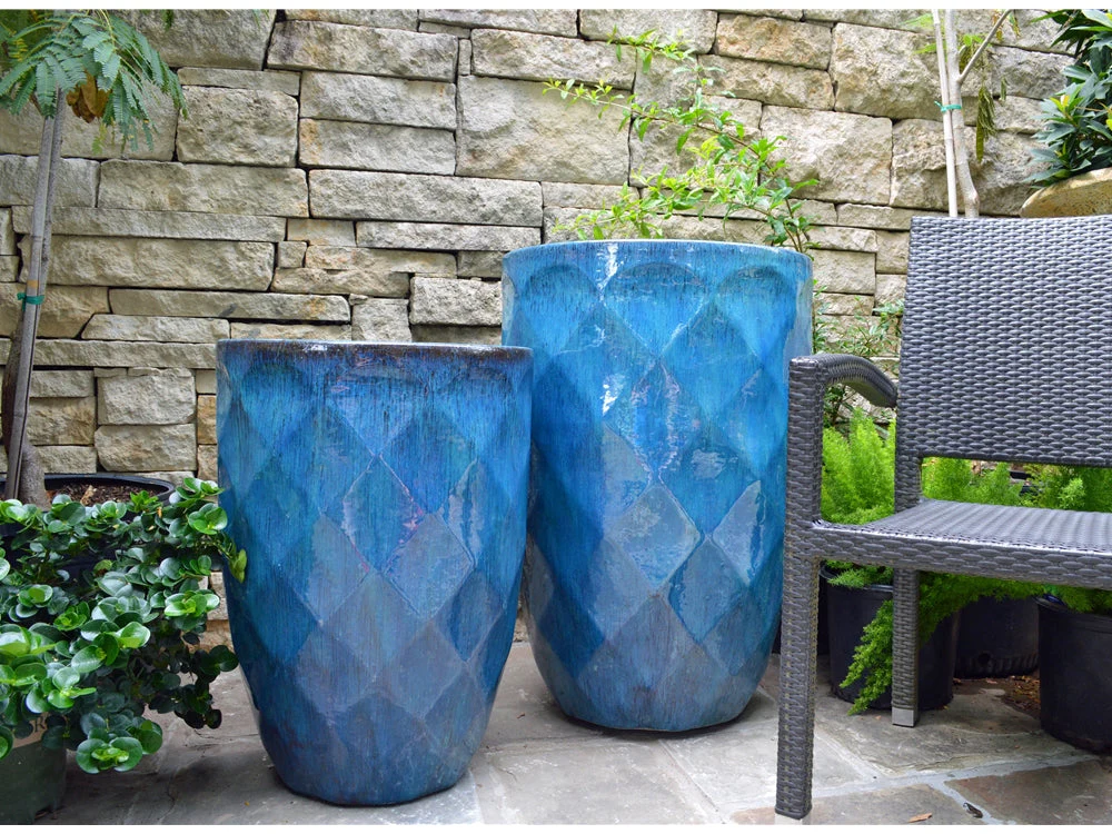 Tall Diamond Planter - Set of 2 By Plantatorem - Image 13