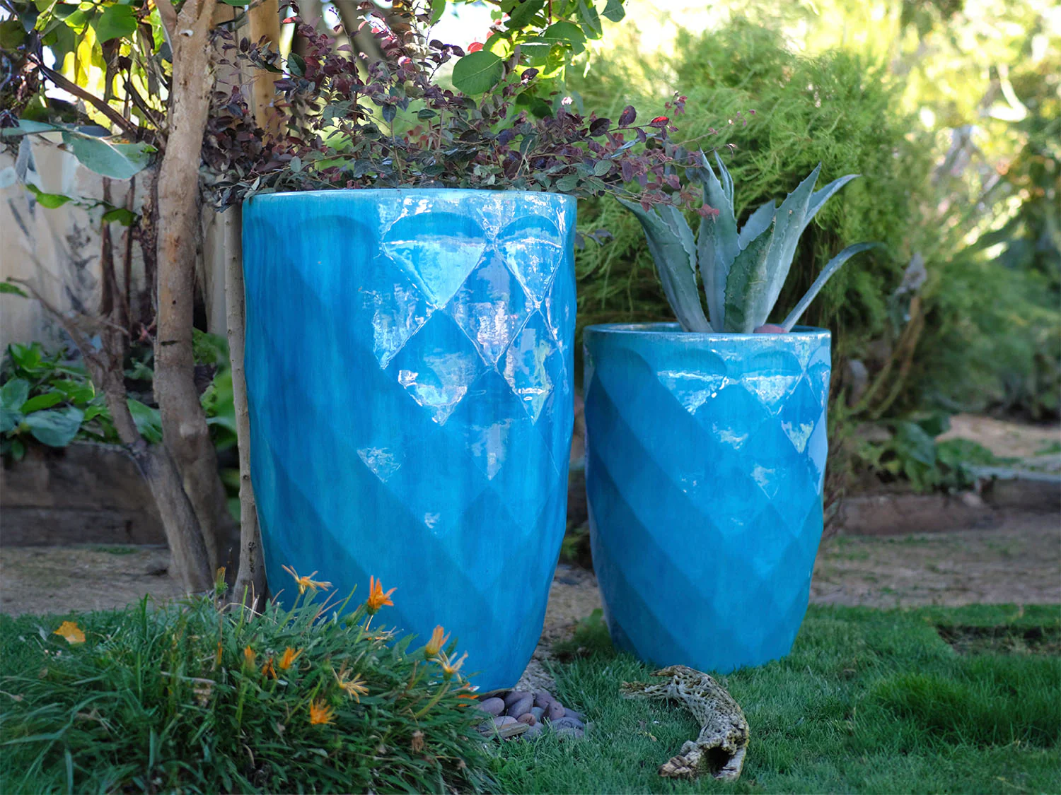 Tall Diamond Planter - Set of 2 By Plantatorem - Image 16