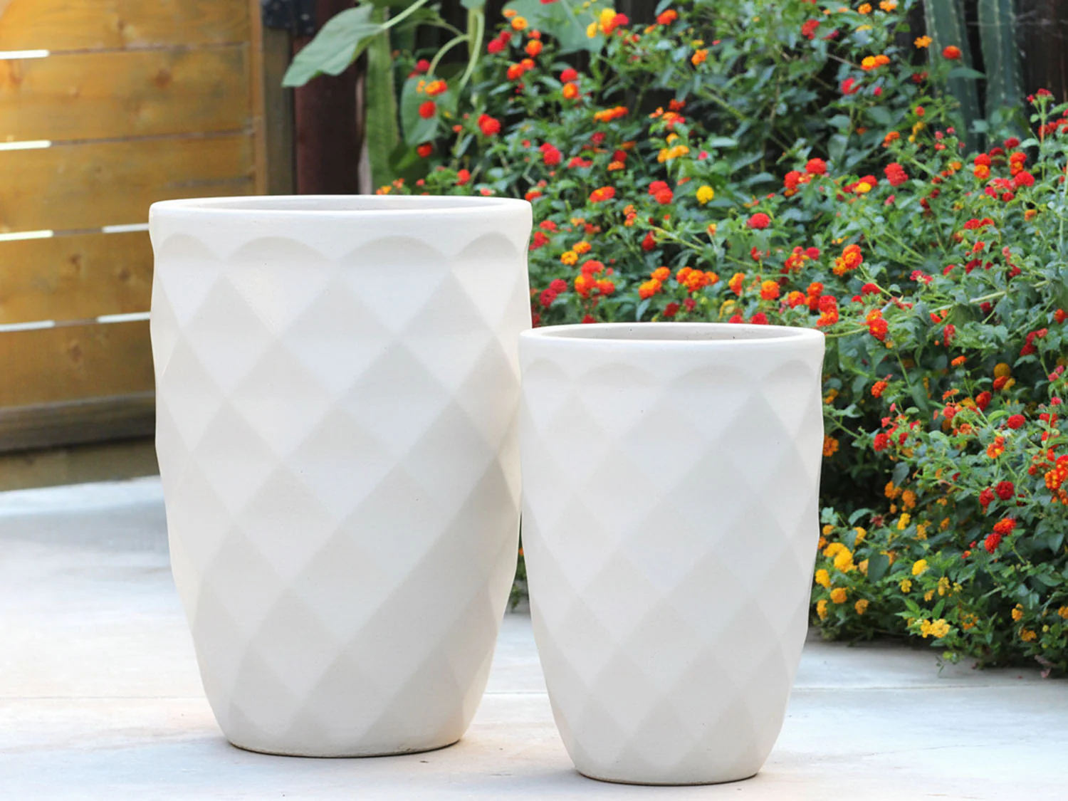 Tall Diamond Planter - Set of 2 By Plantatorem - Image 3