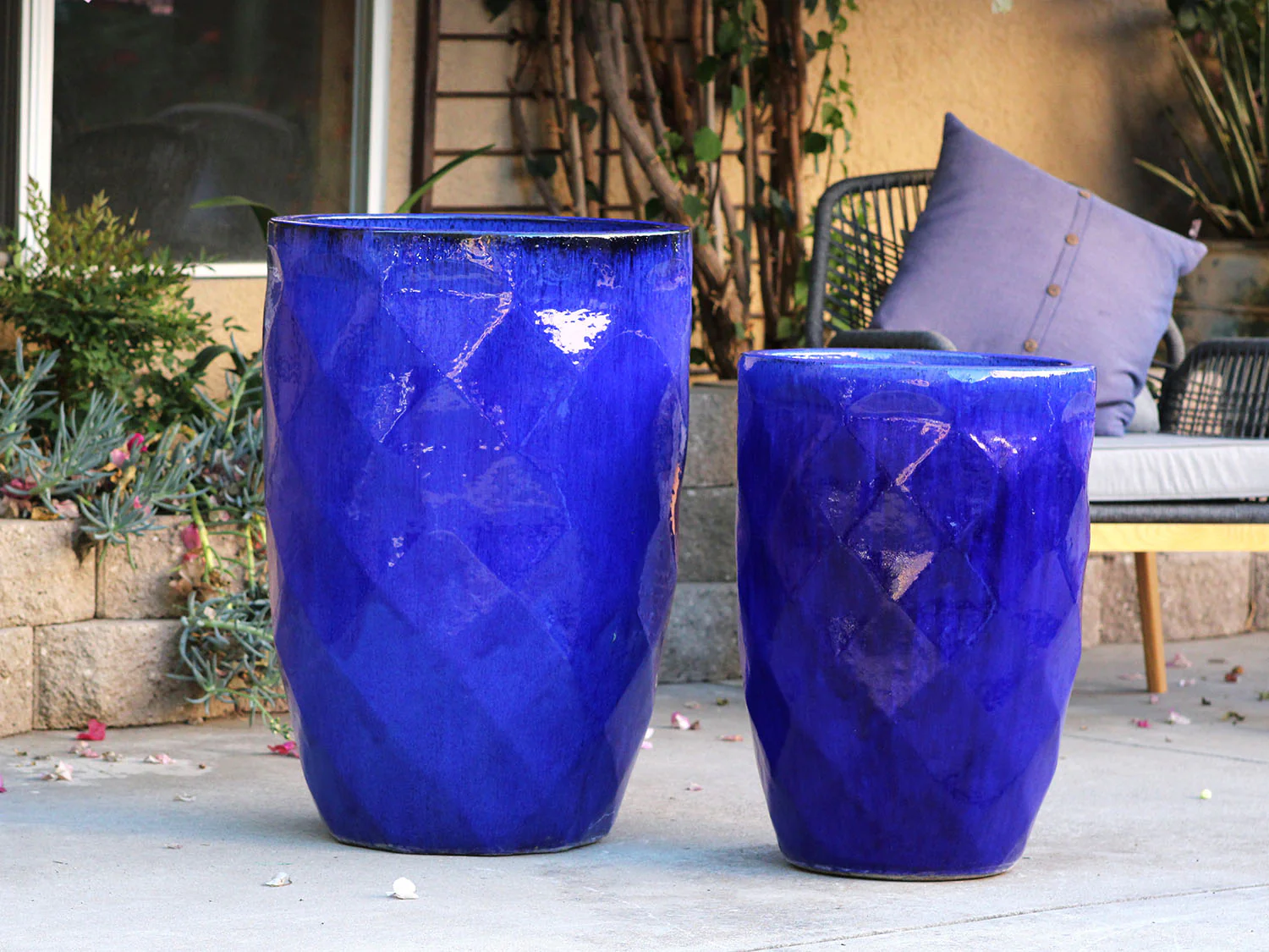 Tall Diamond Planter - Set of 2 By Plantatorem - Image 9