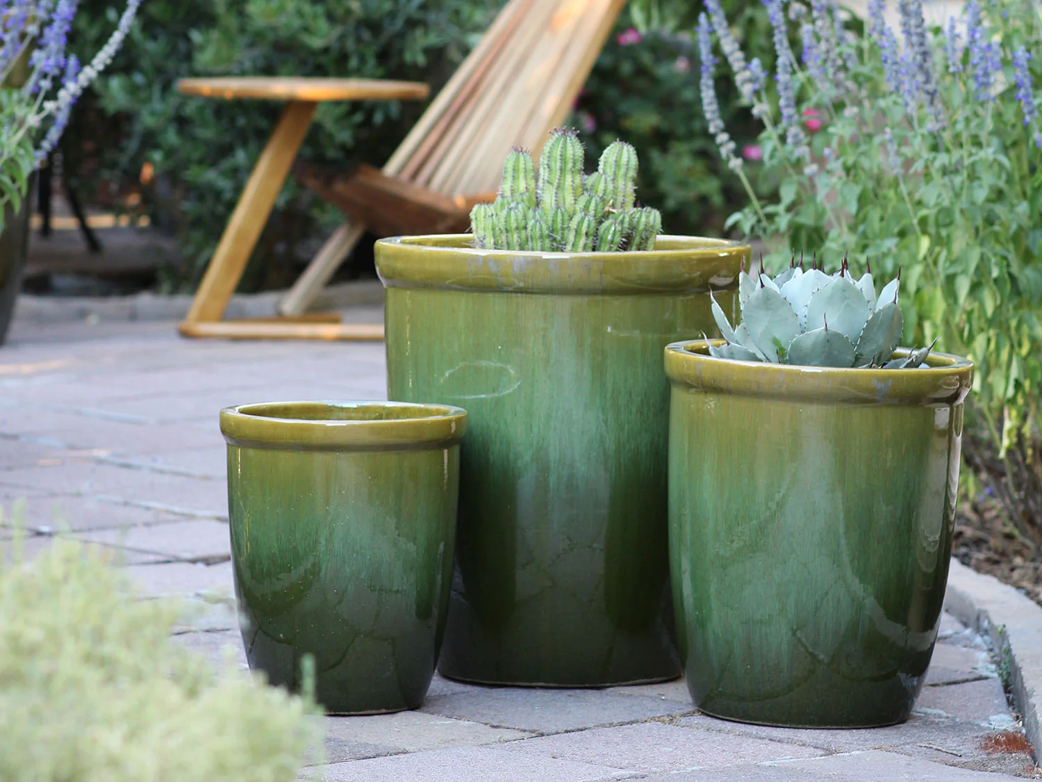 Tall Garden Pot - Set of 3 By Plantatorem - Image 5