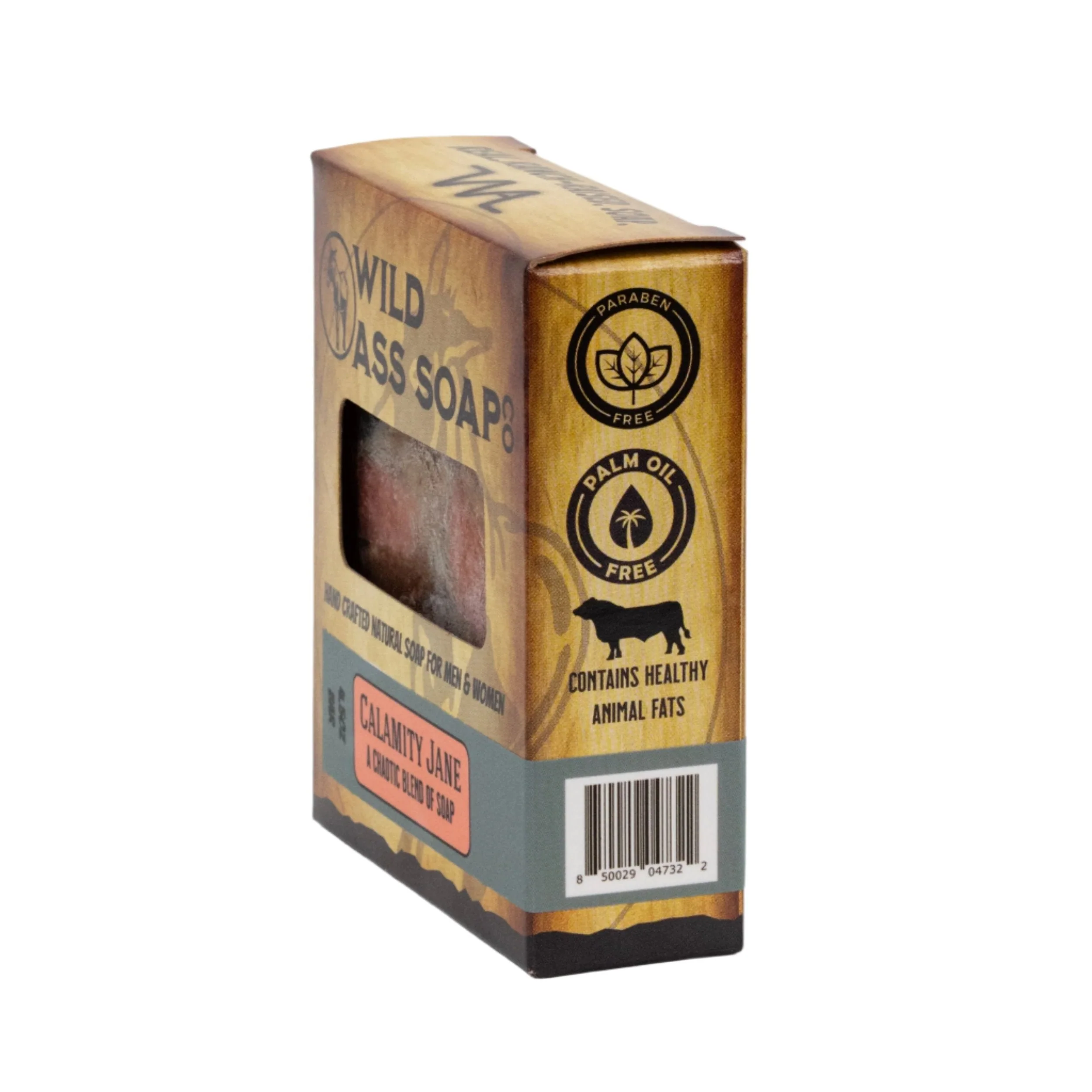 Tallow Bar Soap | Calamity Jane Scent | Pack of 6 | 4.5 oz | Wild Ass Soap Co - Image 3