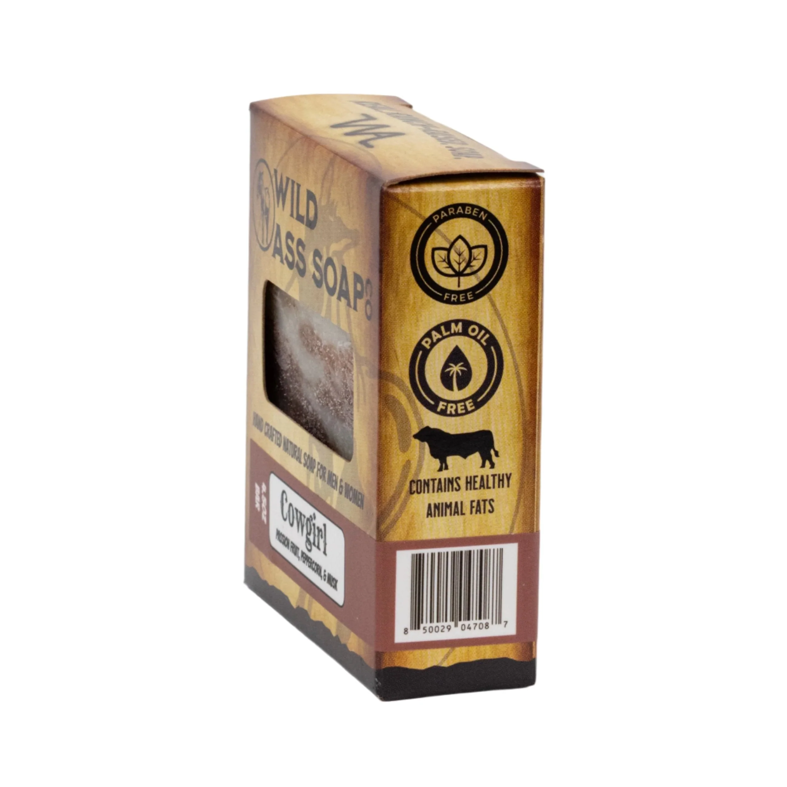 Tallow Bar Soap | Cowgirl Scent | Pack of 6 | 4.5 oz | Palm Oil & Paraben Free | Wild Ass Soap Co - Image 3