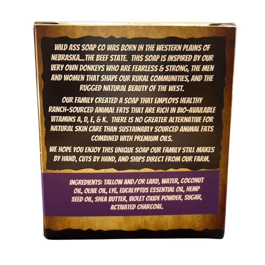 Tallow Bar Soap | Doc Holliday Scent | Pack of 3 | 4.5 oz | Palm Oil & Paraben Free | Wild Ass Soap Co - Image 6