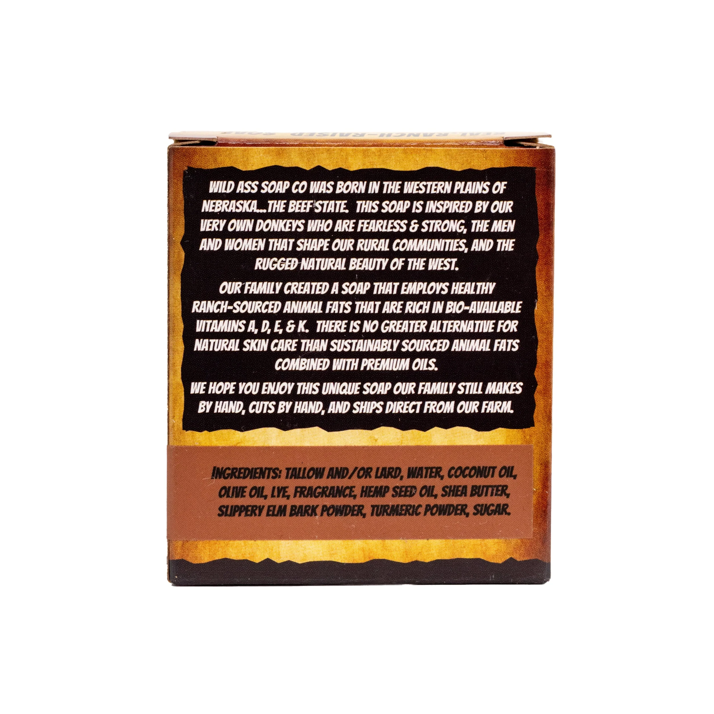 Tallow Bar Soap | Gambler Scent | Pack of 3 | 4.5 oz | Wild Ass Soap Co - Image 3